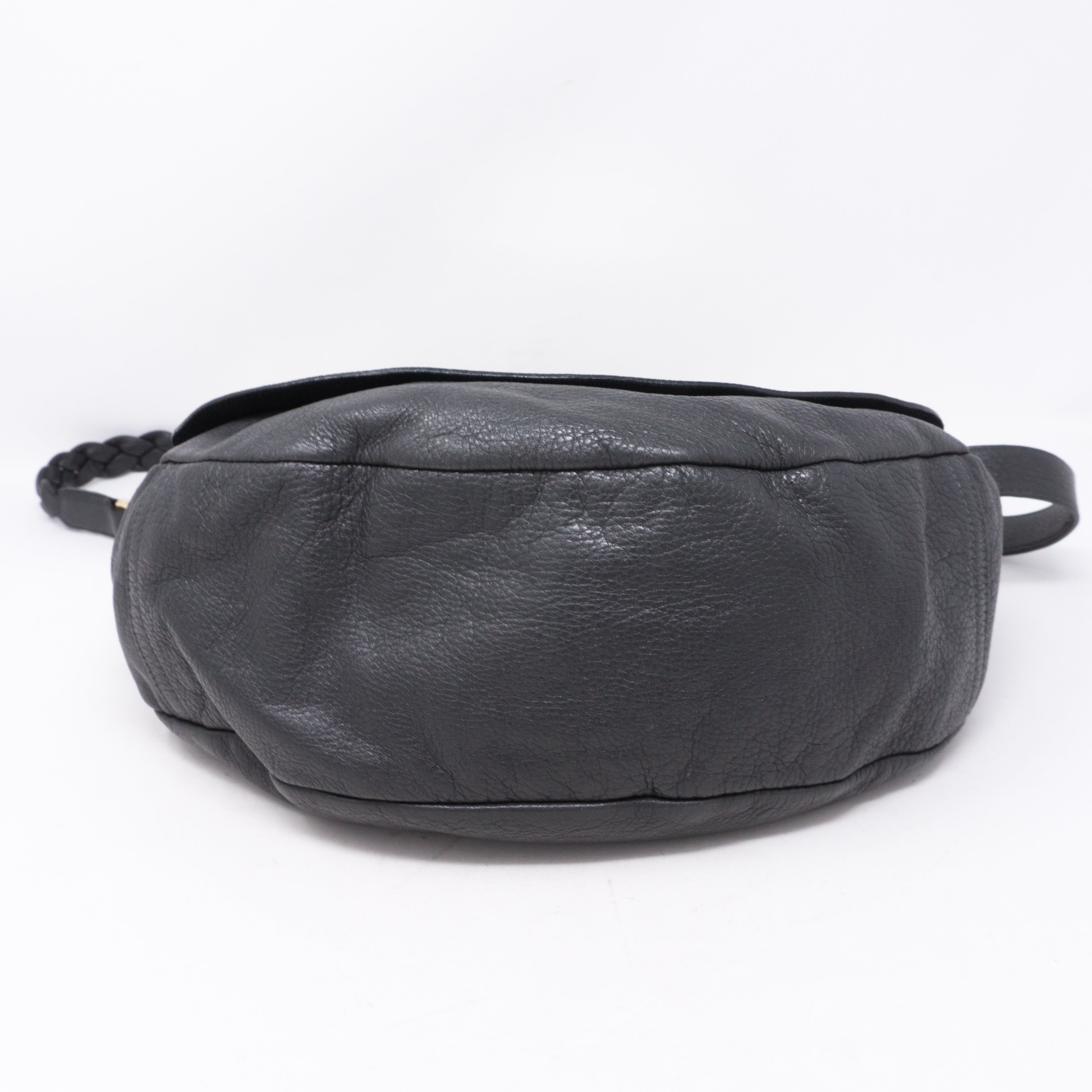 Daria Satchel Gray Leather