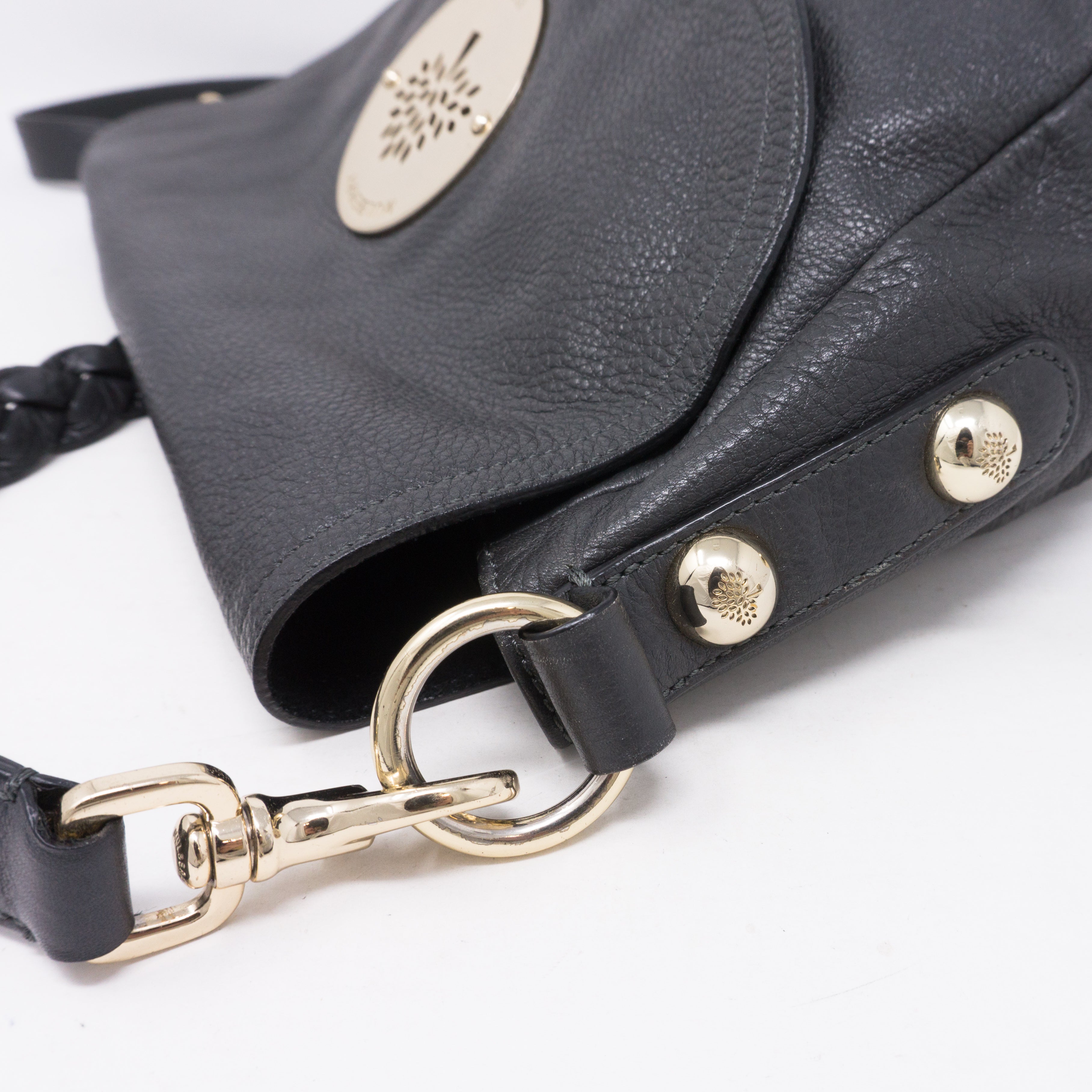 Daria Satchel Gray Leather