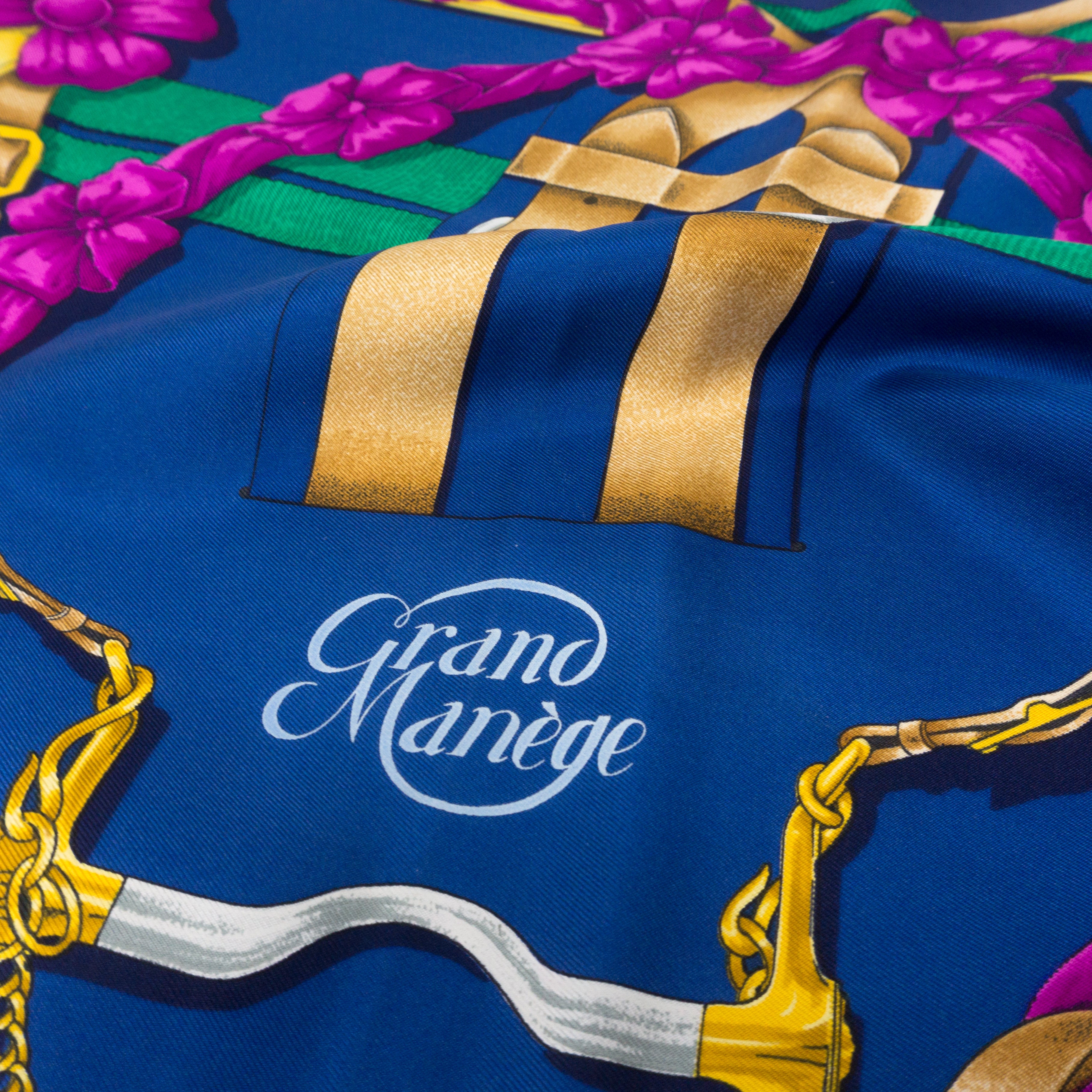 Silk Scarf 90 Grand Manege