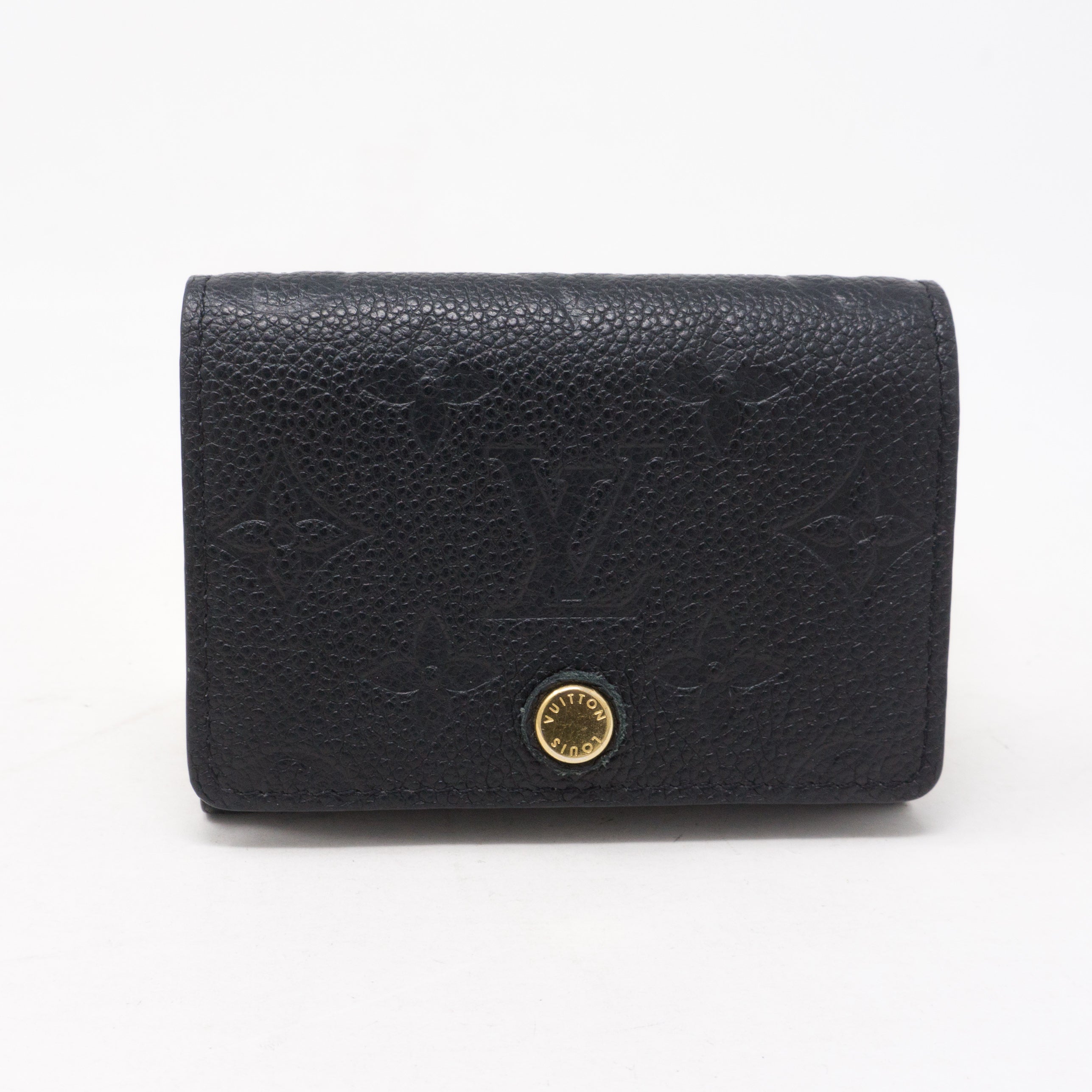 Card Holder Black Monogram Empreinte