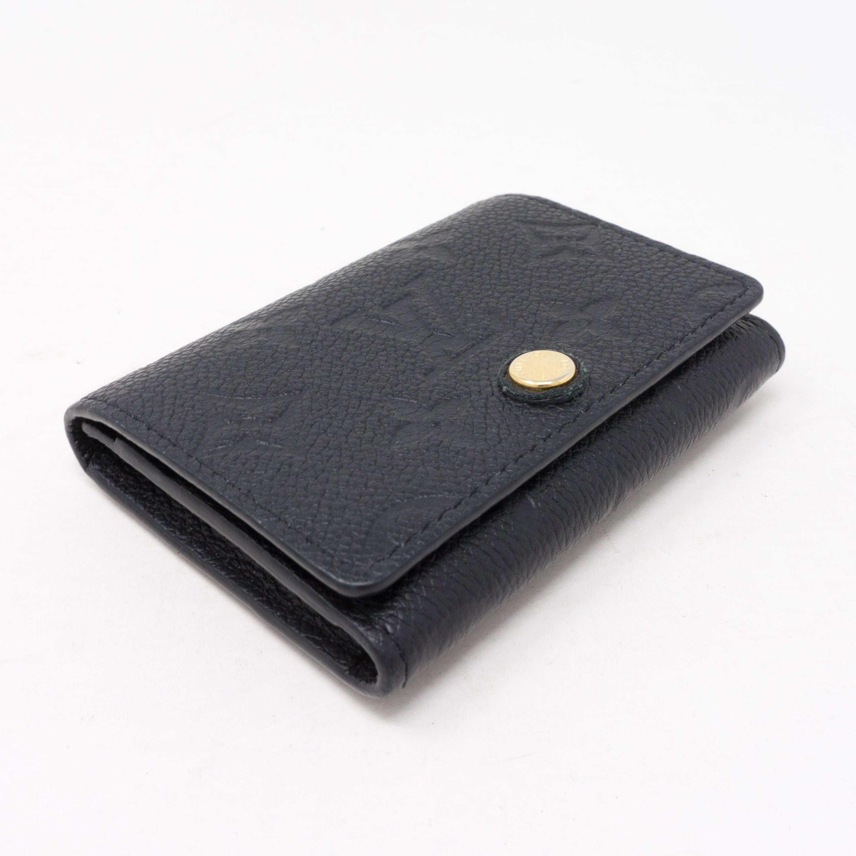 Card Holder Black Monogram Empreinte