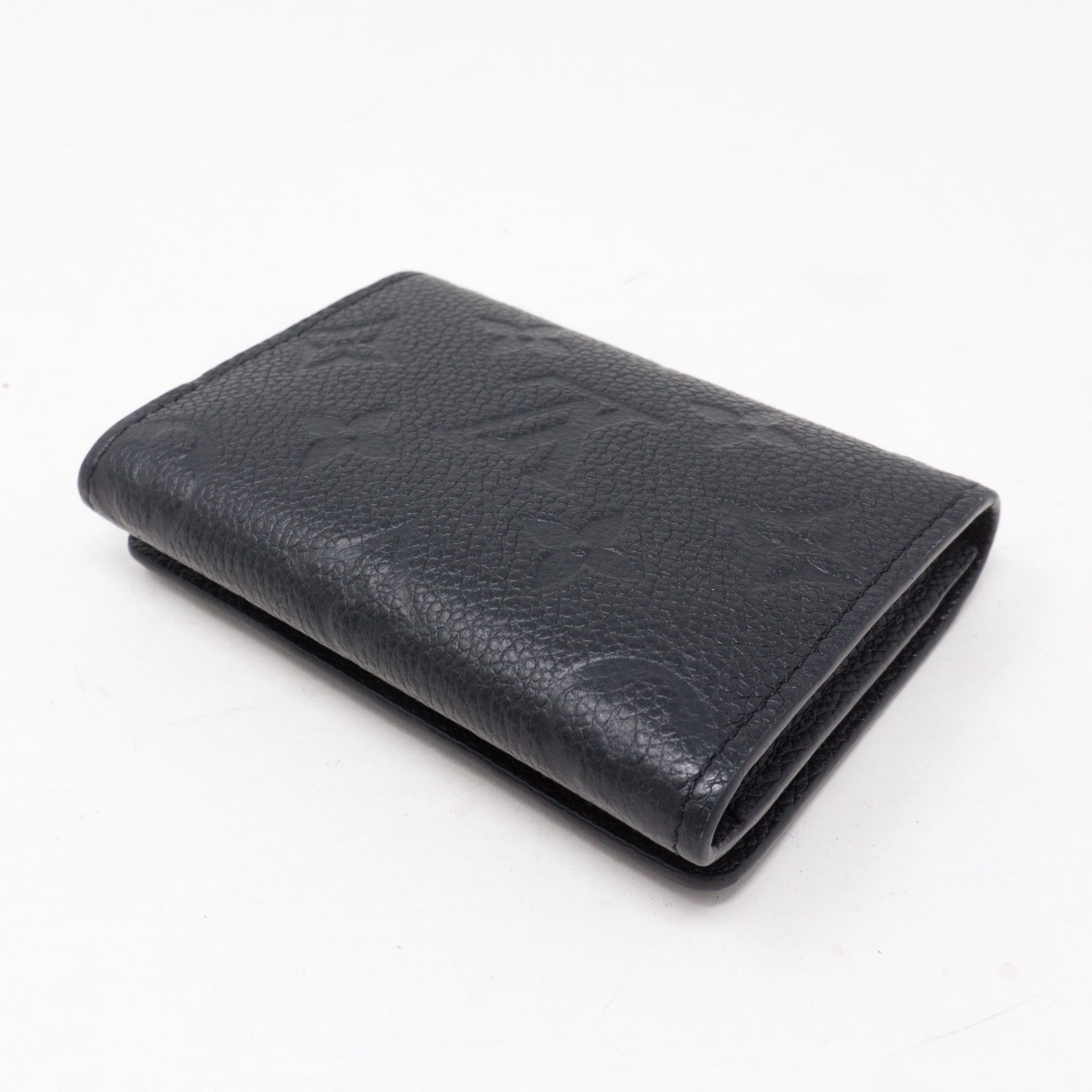 Card Holder Black Monogram Empreinte