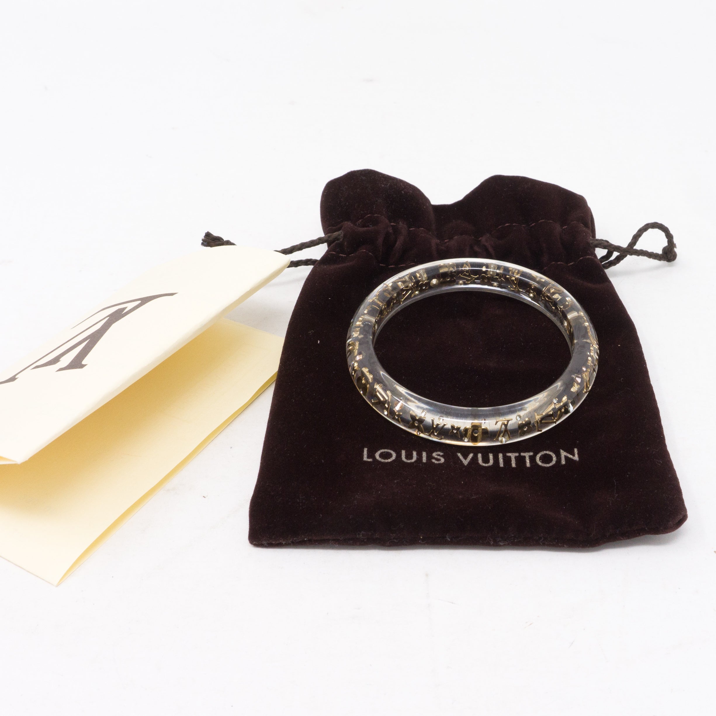 Bracelet Inclusion S+ Clear Gold