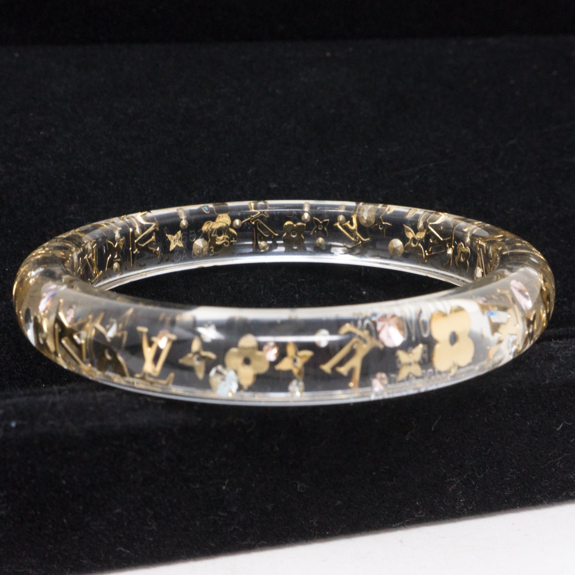 Inclusion bracelet Louis Vuitton Gold in Plastic - 27735223