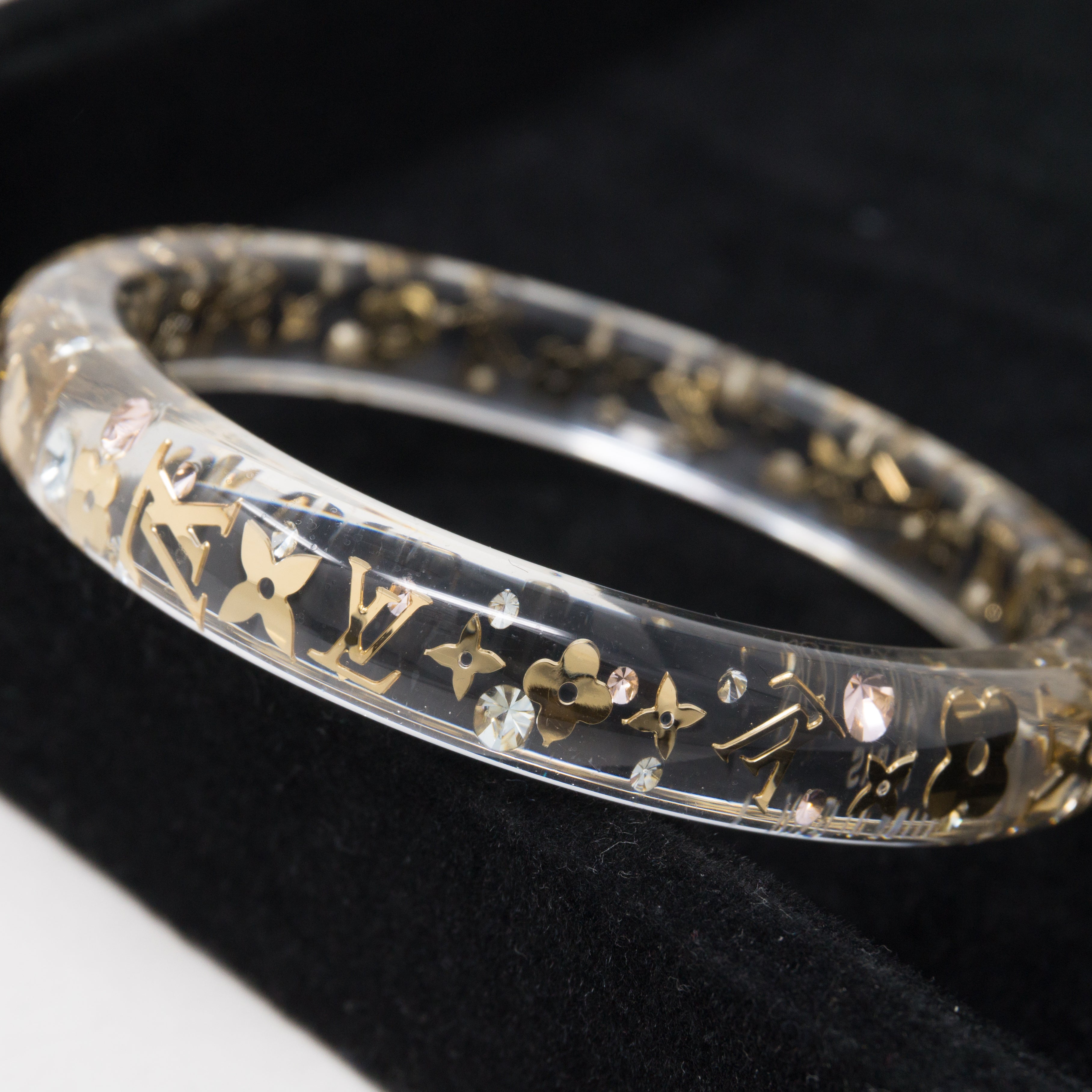Bracelet Inclusion S+ Clear Gold