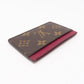 Card Holder Monogram Fuchsia