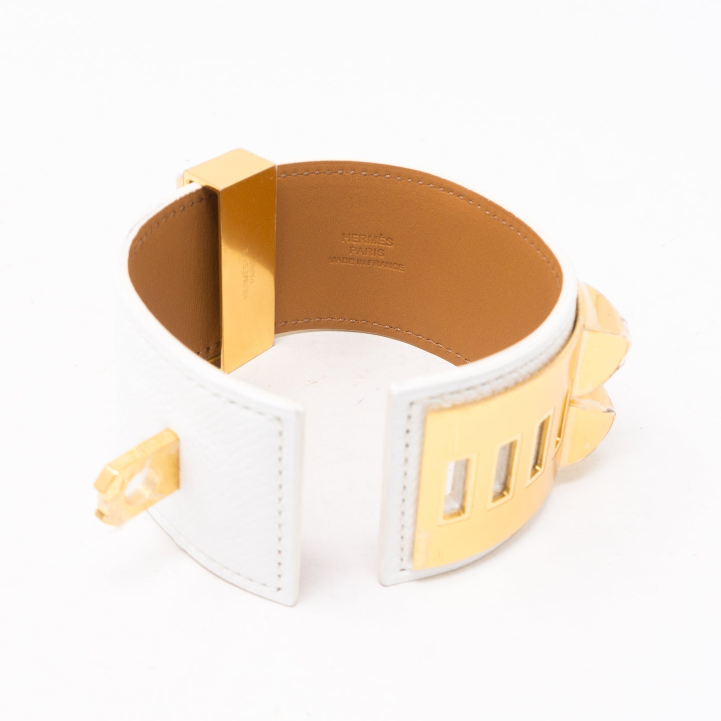 Collier de Chien Gold White Bracelet