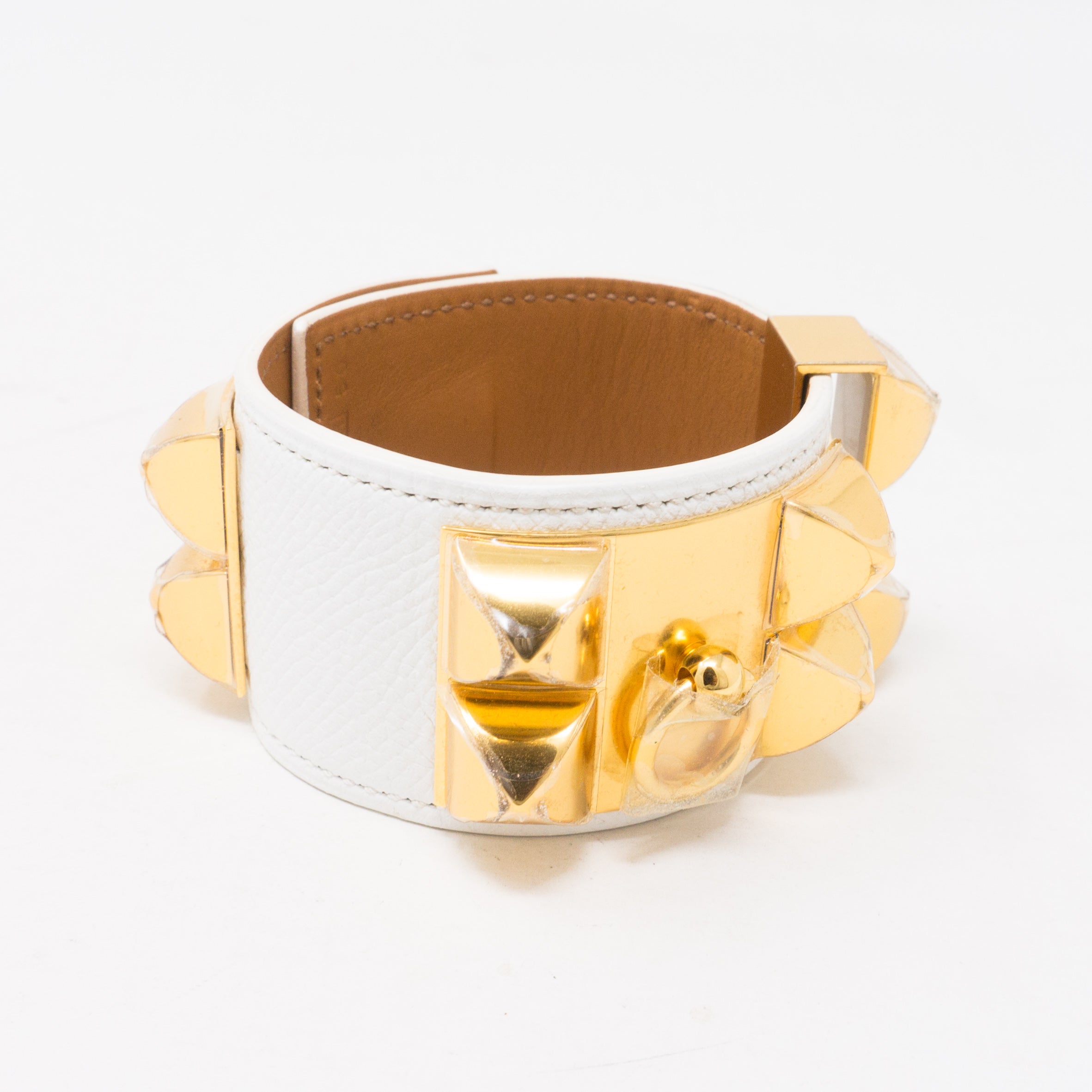 Collier de Chien Gold White Bracelet