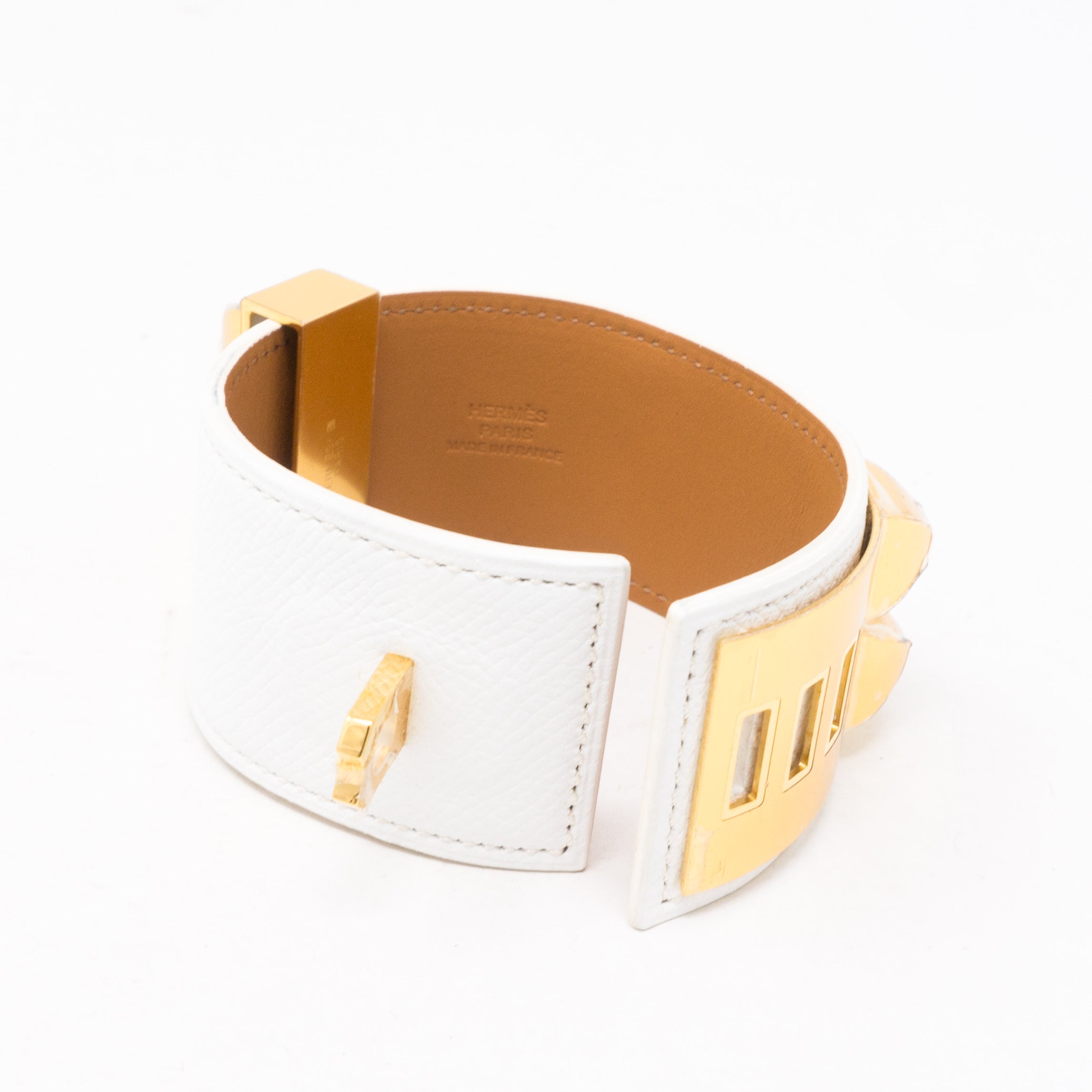 Collier de Chien Gold White Bracelet