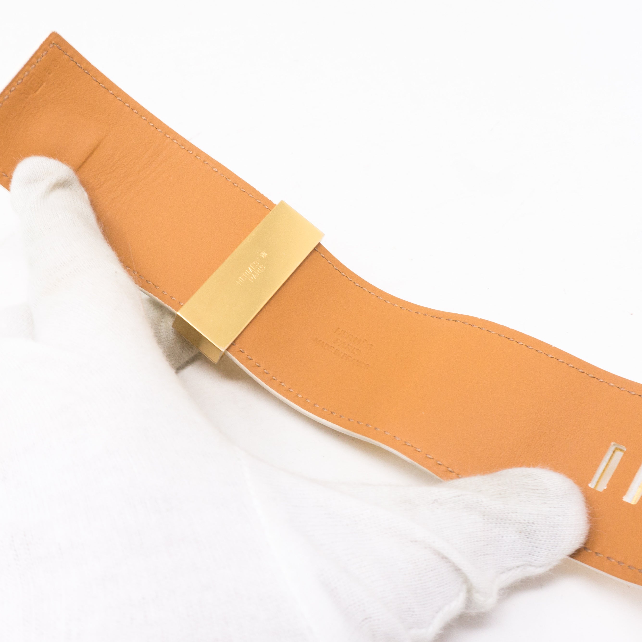 Collier de Chien Gold White Bracelet