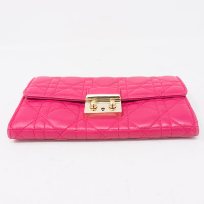 Miss Dior Wallet on Chain Pink