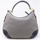 Blue Jacquard Hobo Bag