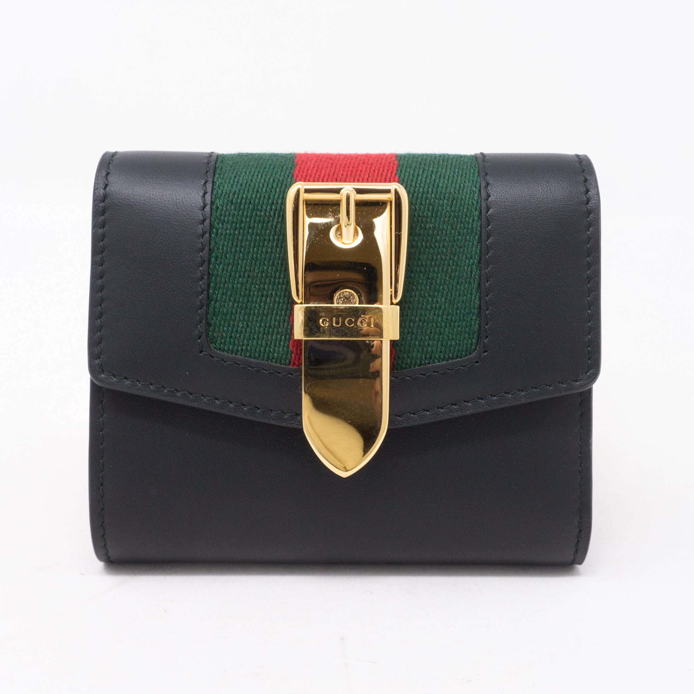 Sylvie Wallet Black Leather