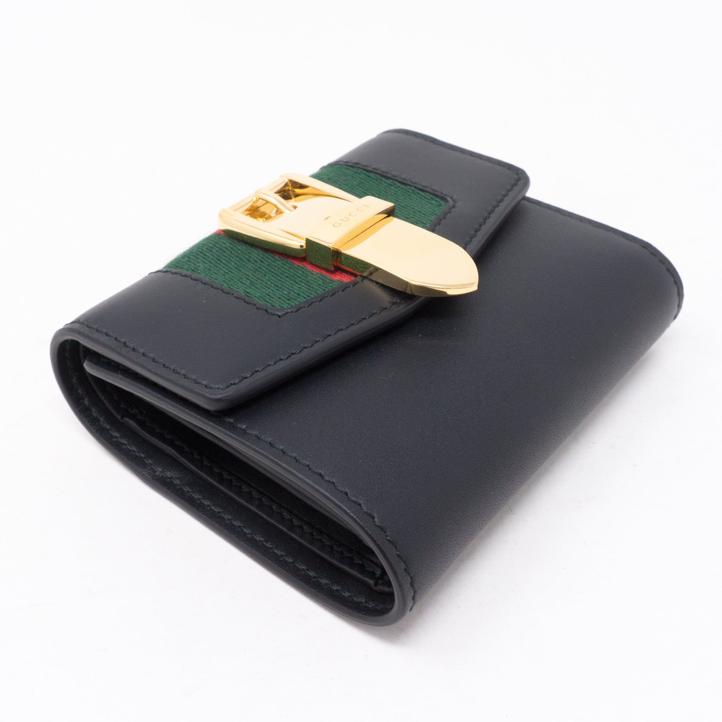 Sylvie Wallet Black Leather