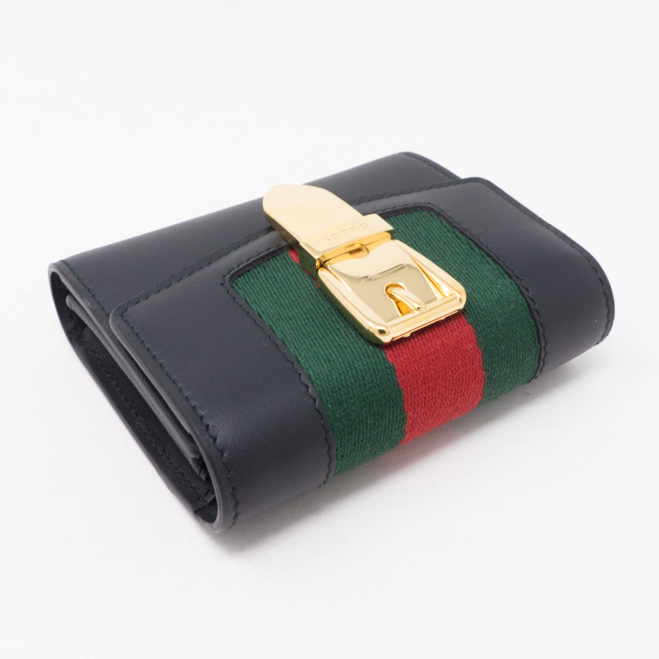Sylvie Wallet Black Leather
