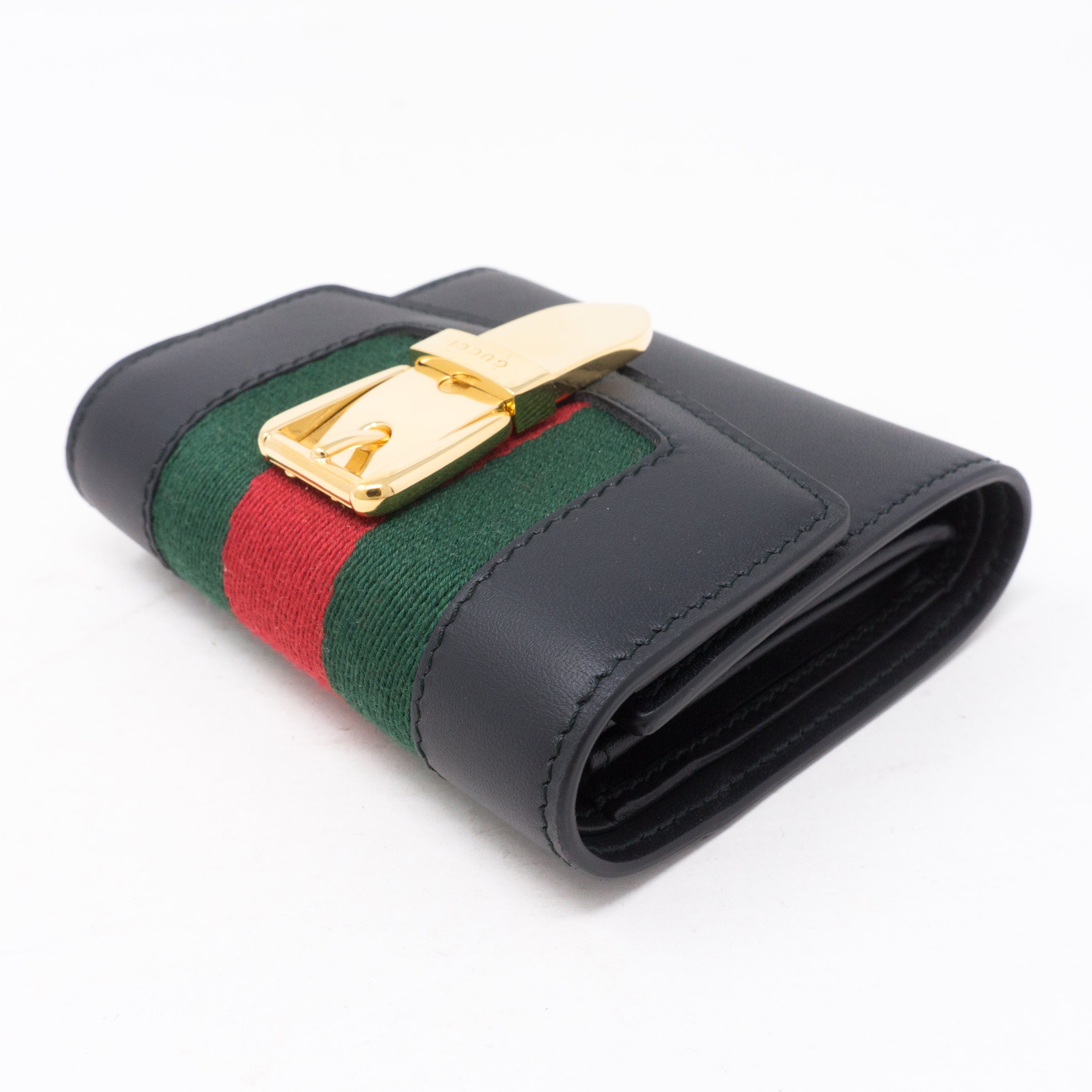 Sylvie Wallet Black Leather
