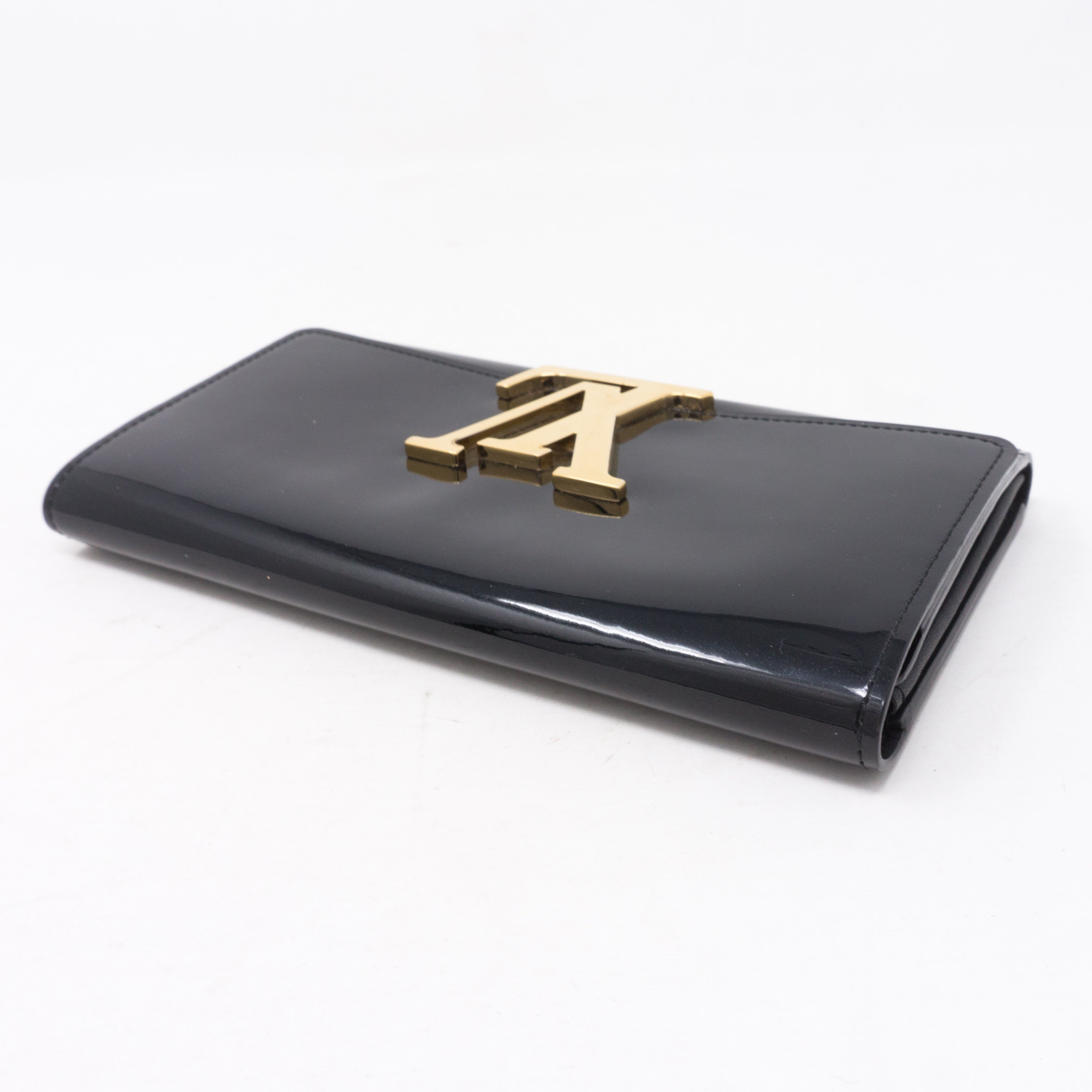 Louise Wallet Vernis Black