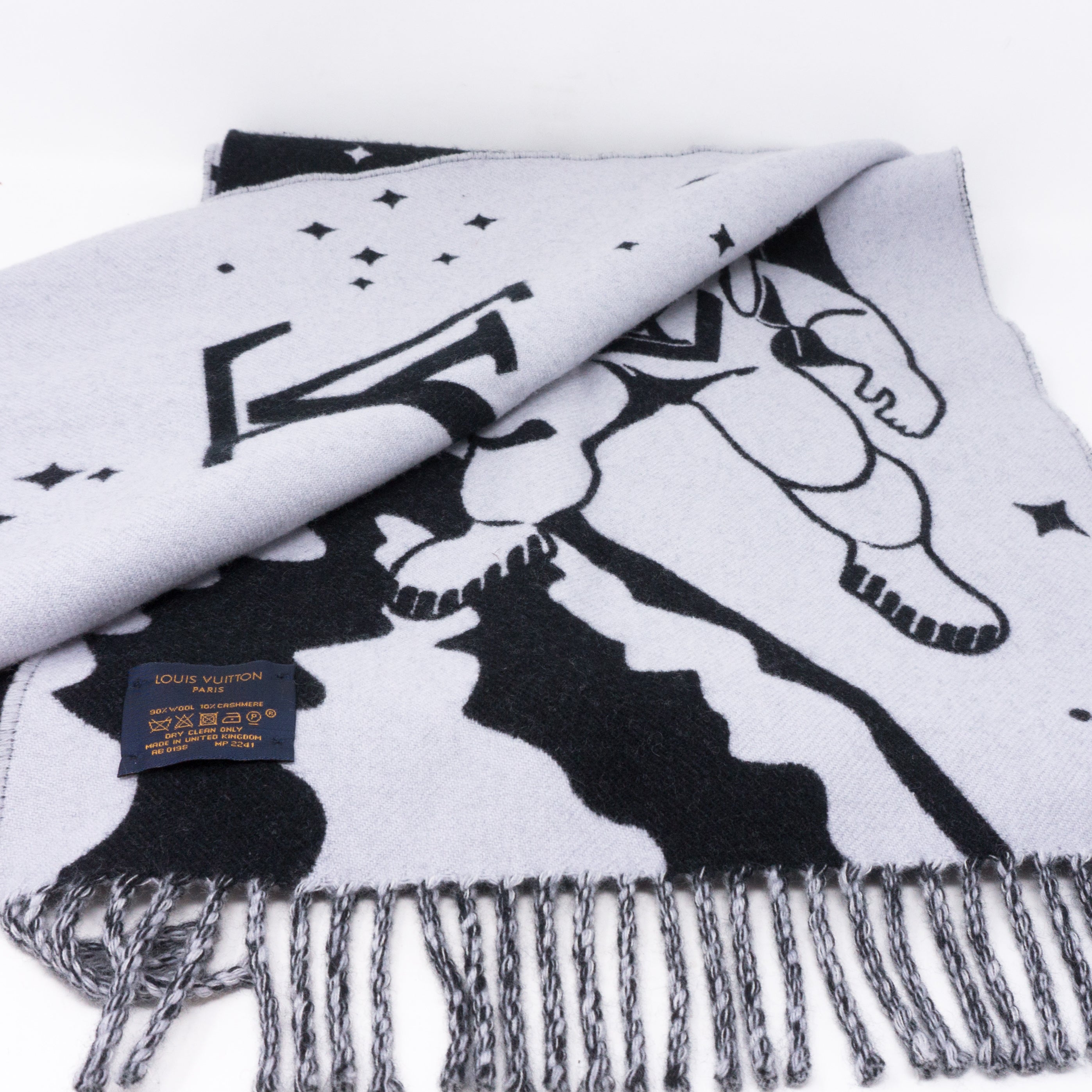 Satellite City Scarf Black