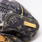 Patchwork Speedy Gray Denim Monogram