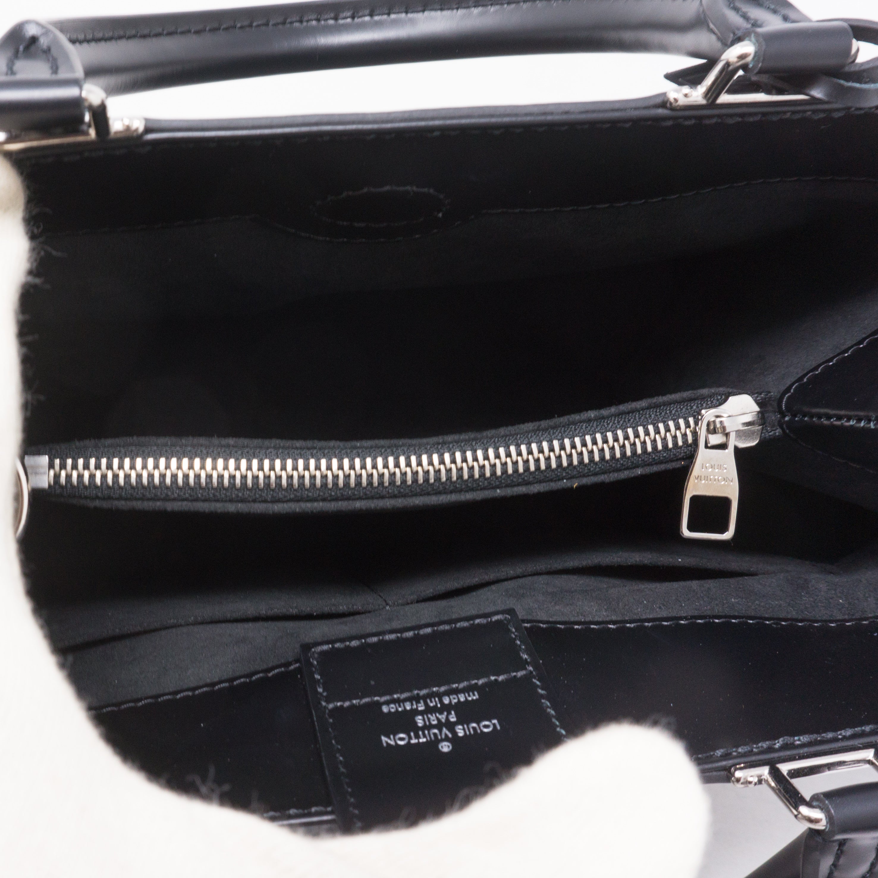 Kleber PM Black Epi Leather