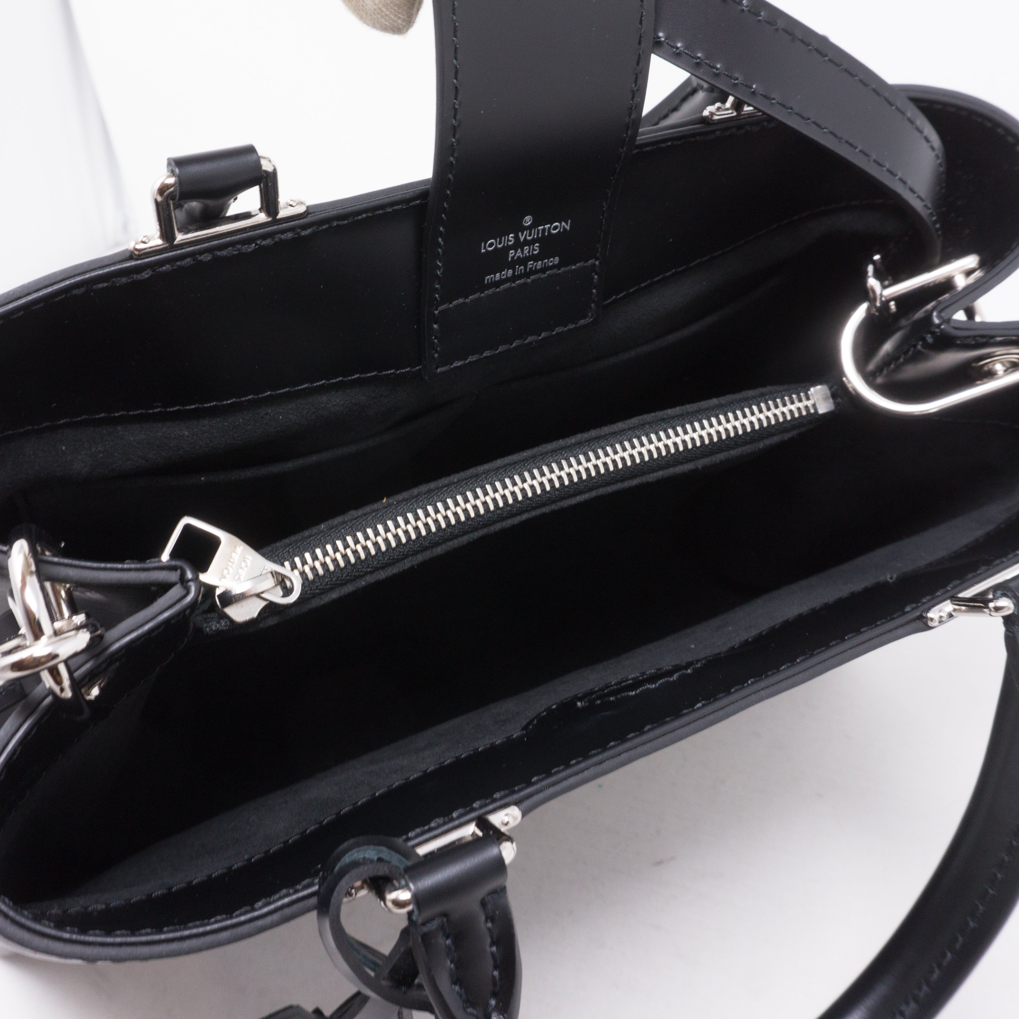Kleber PM Black Epi Leather