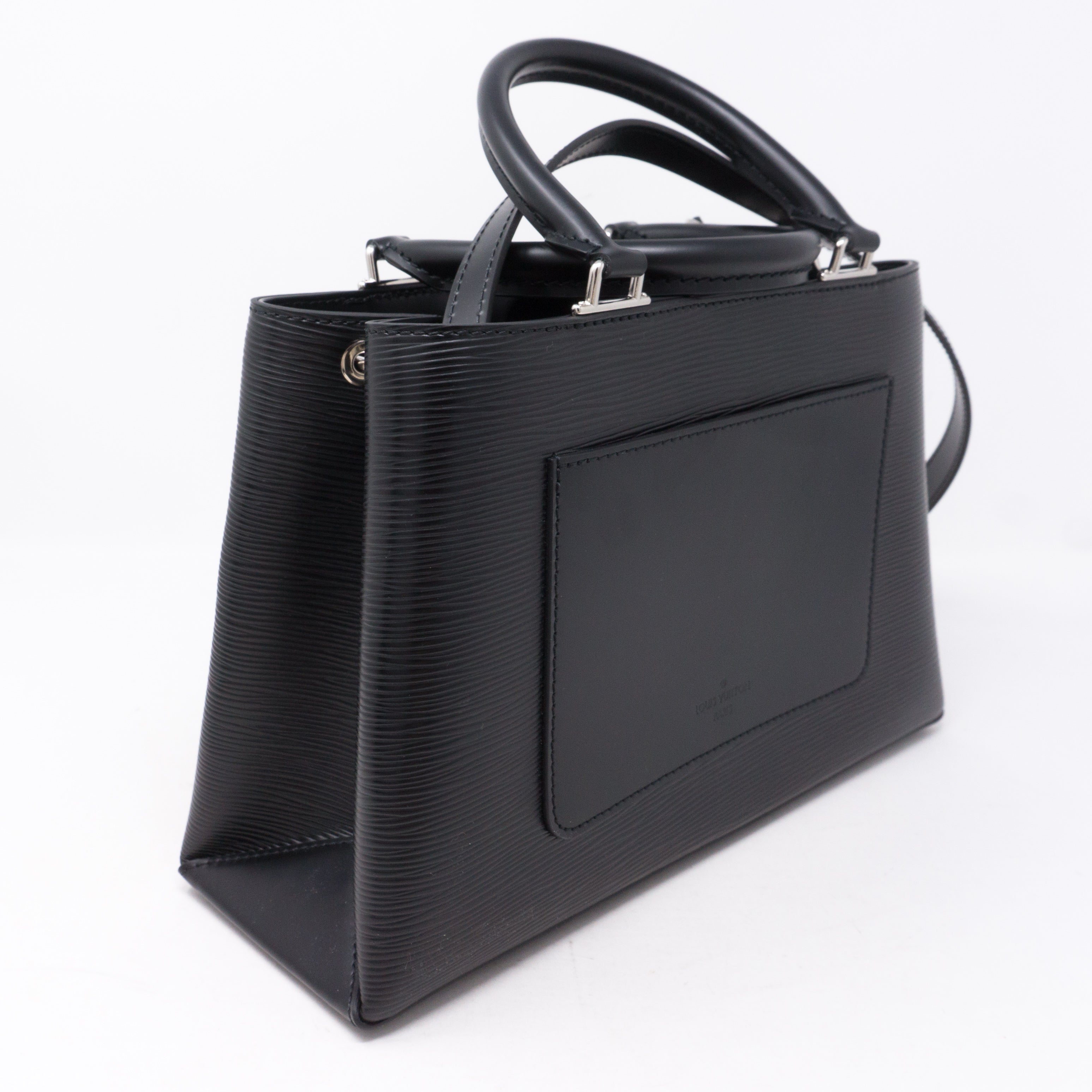 Kleber PM Black Epi Leather