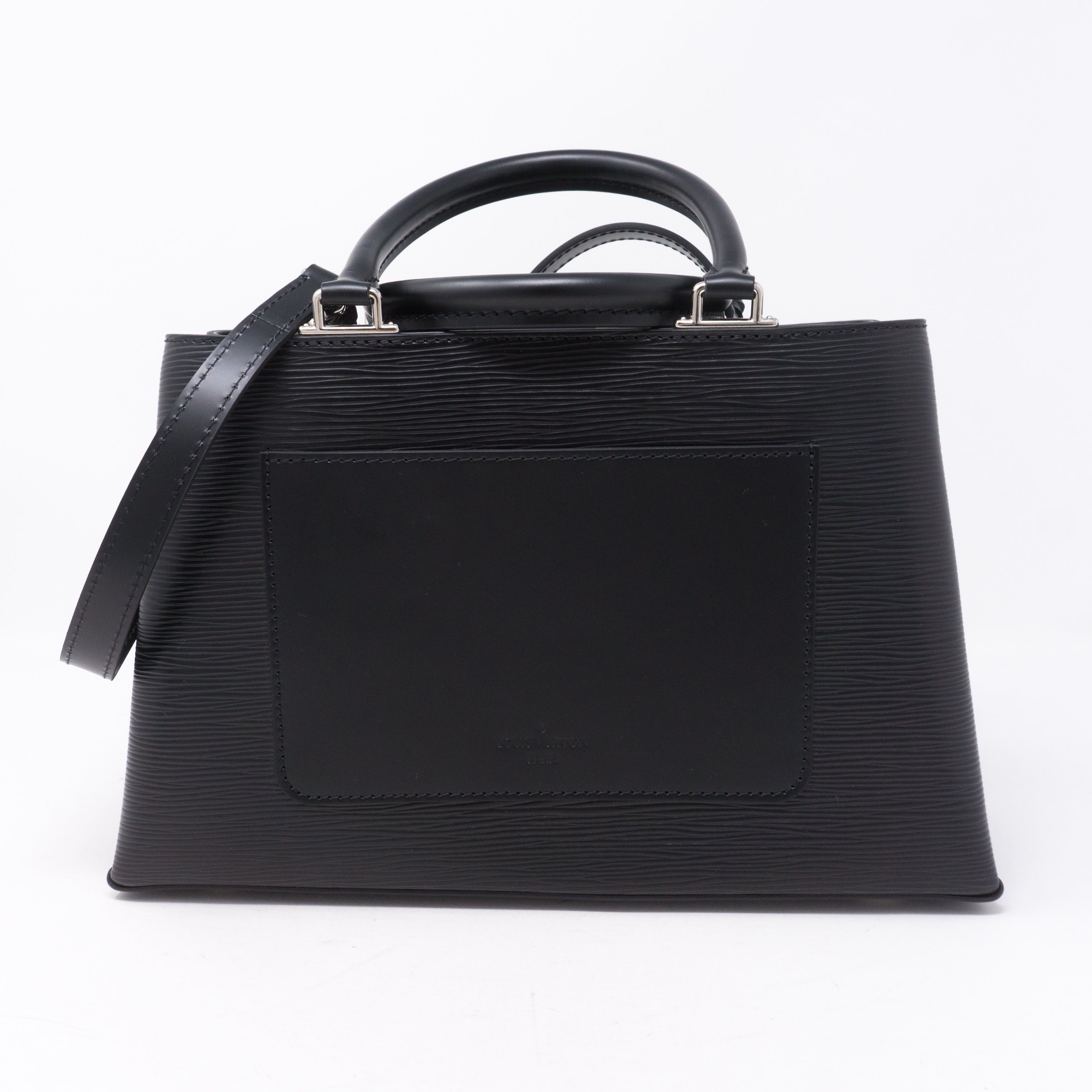 Kleber PM Black Epi Leather