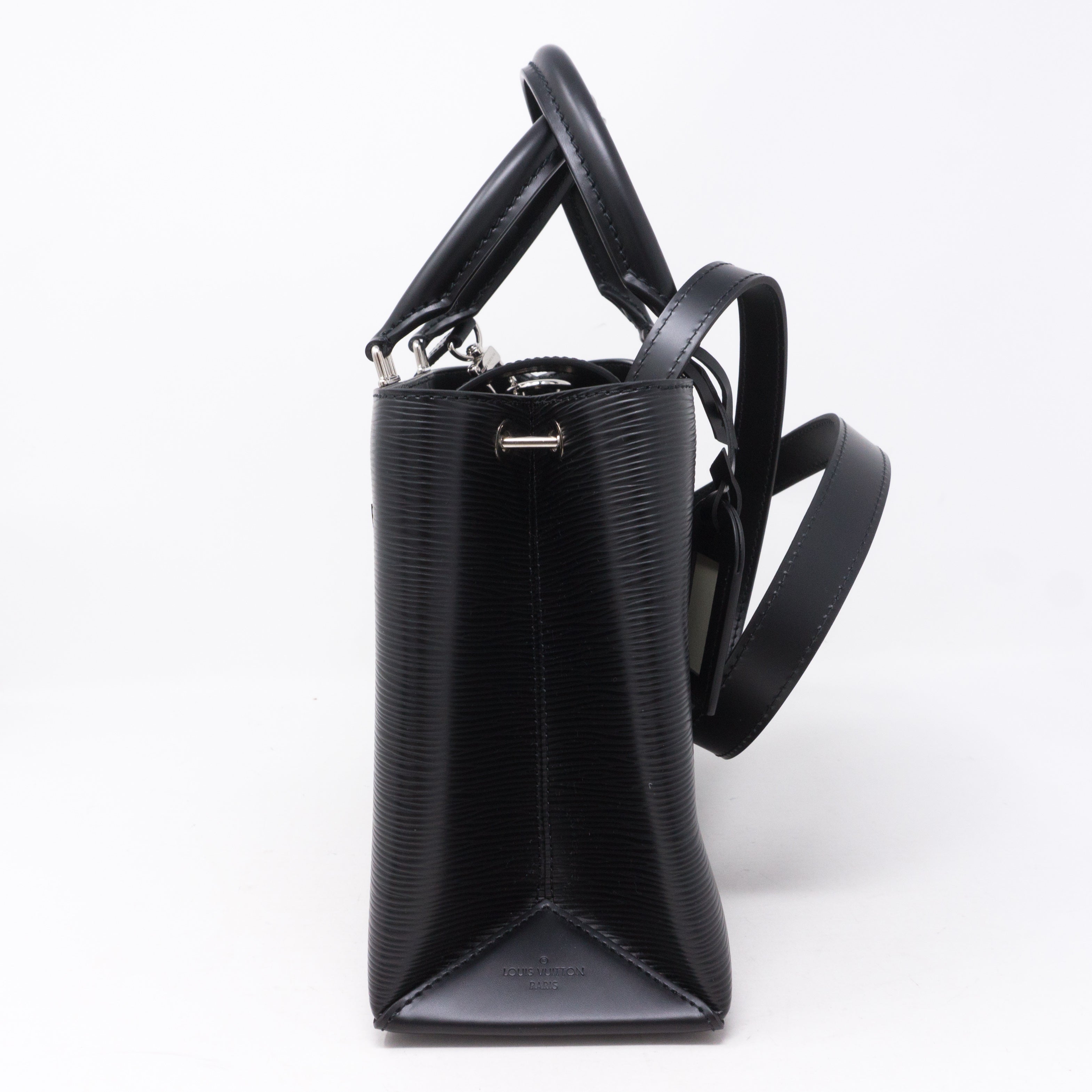 Kleber PM Black Epi Leather