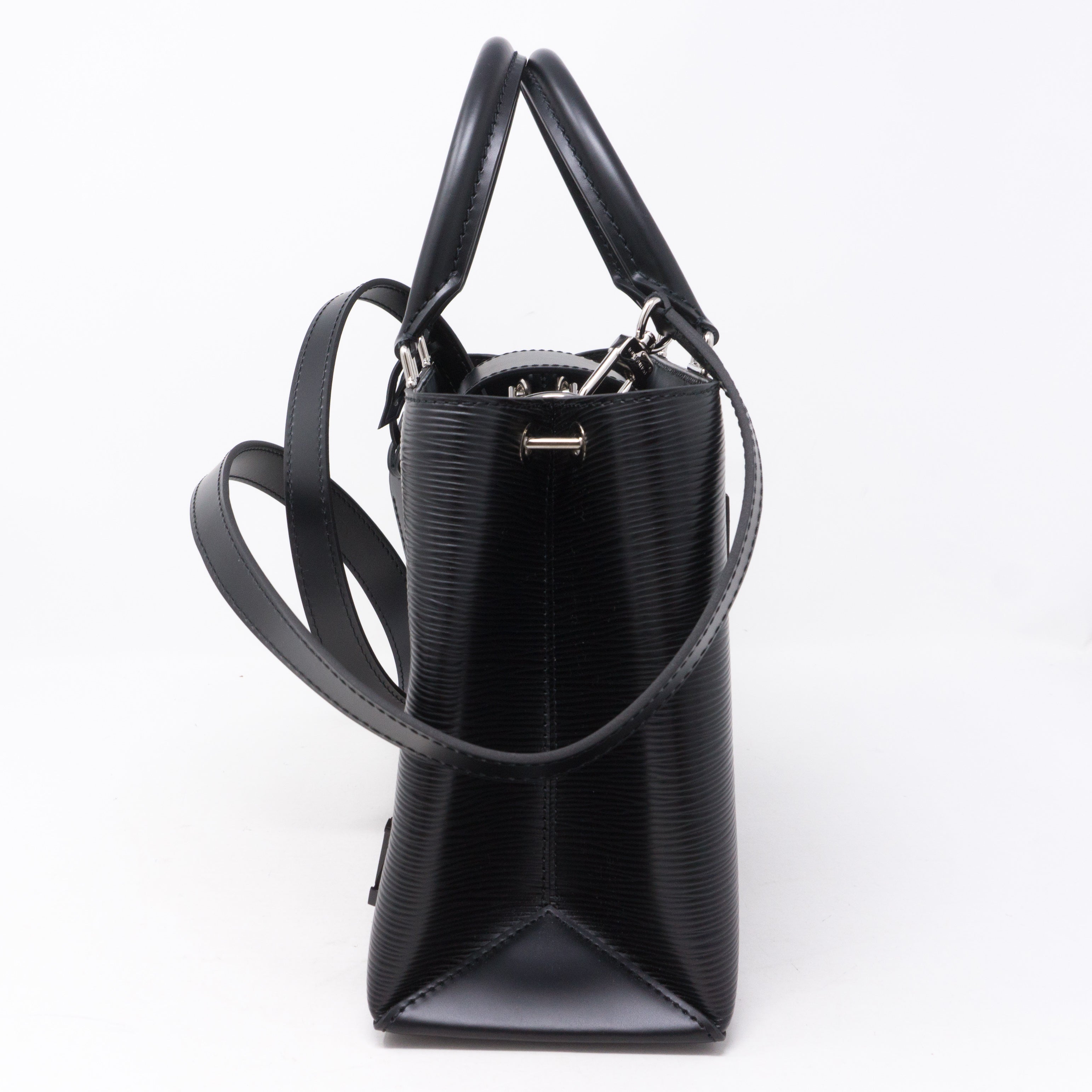 Kleber PM Black Epi Leather