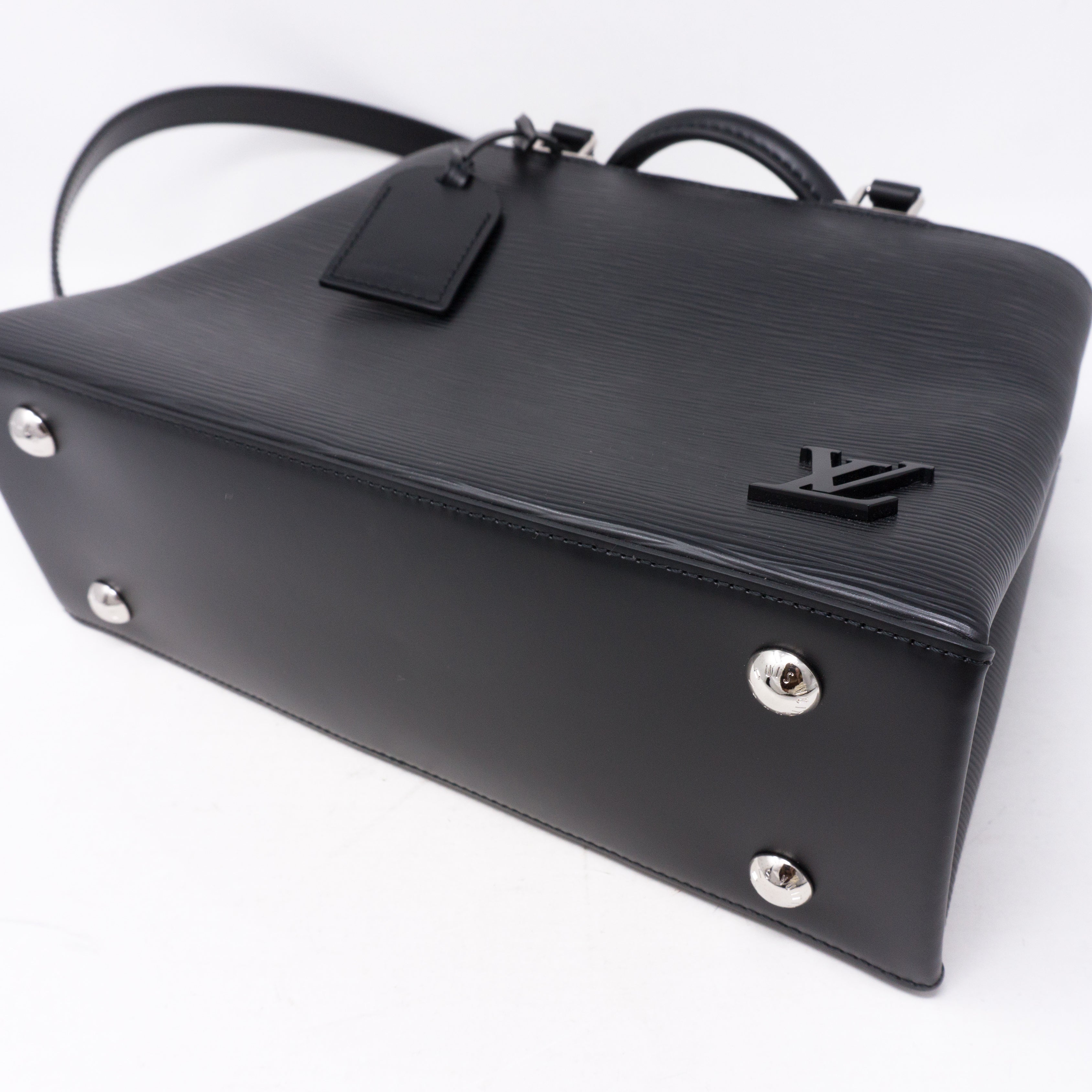 Kleber PM Black Epi Leather