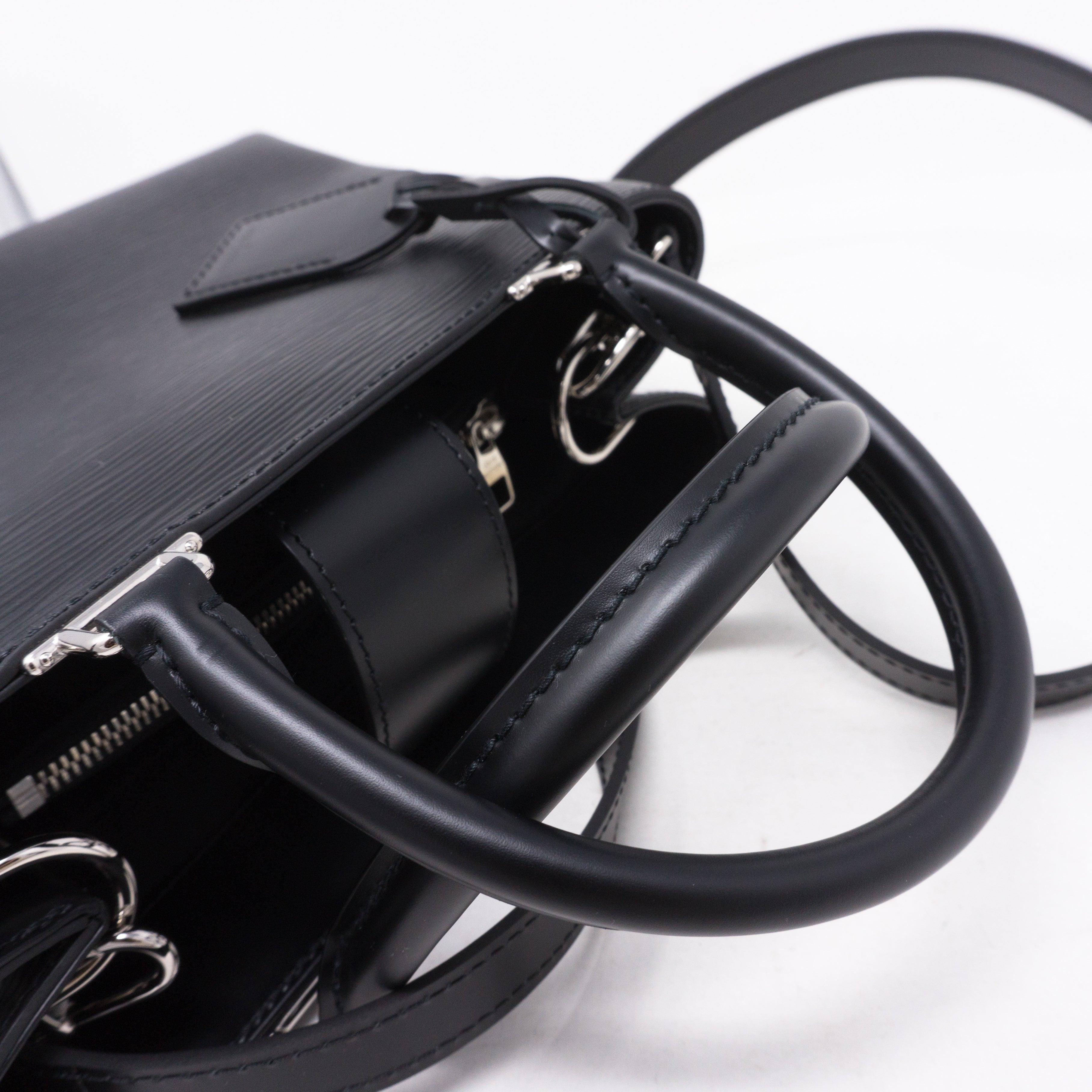 Kleber PM Black Epi Leather