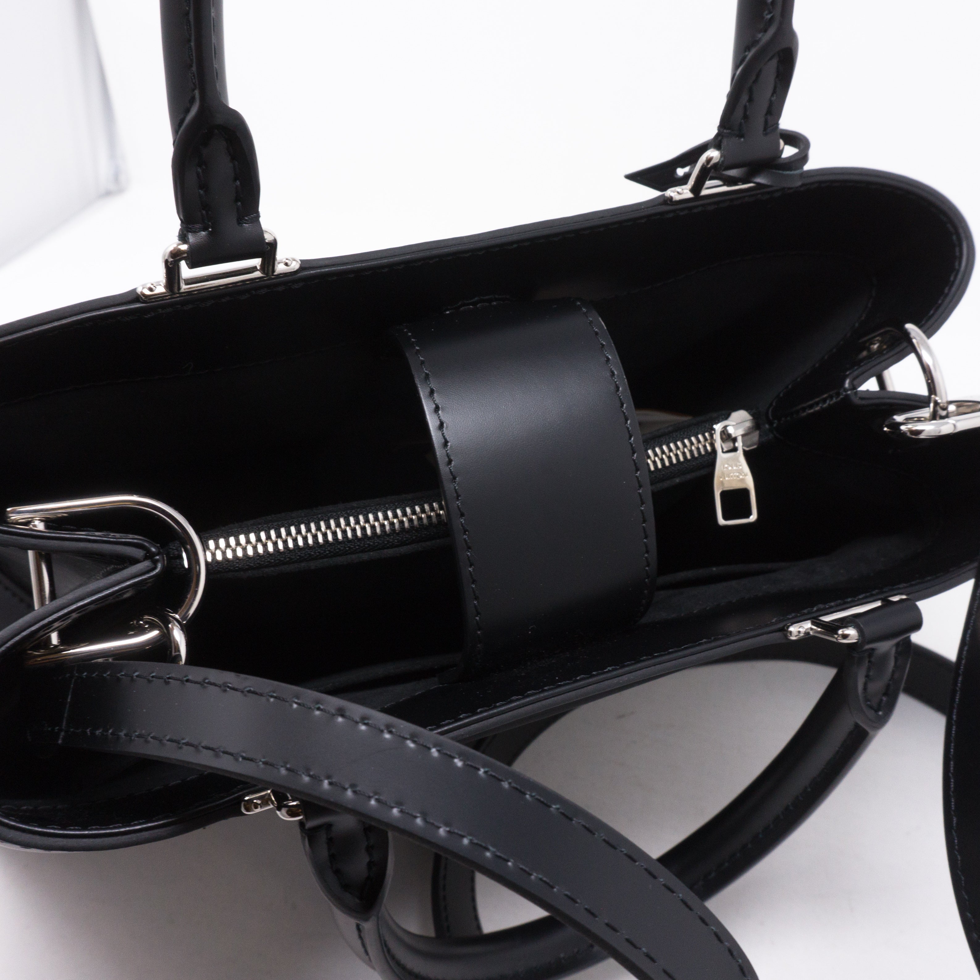 Kleber PM Black Epi Leather