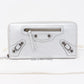 Classic Continental Zip Around Wallet Aluminum