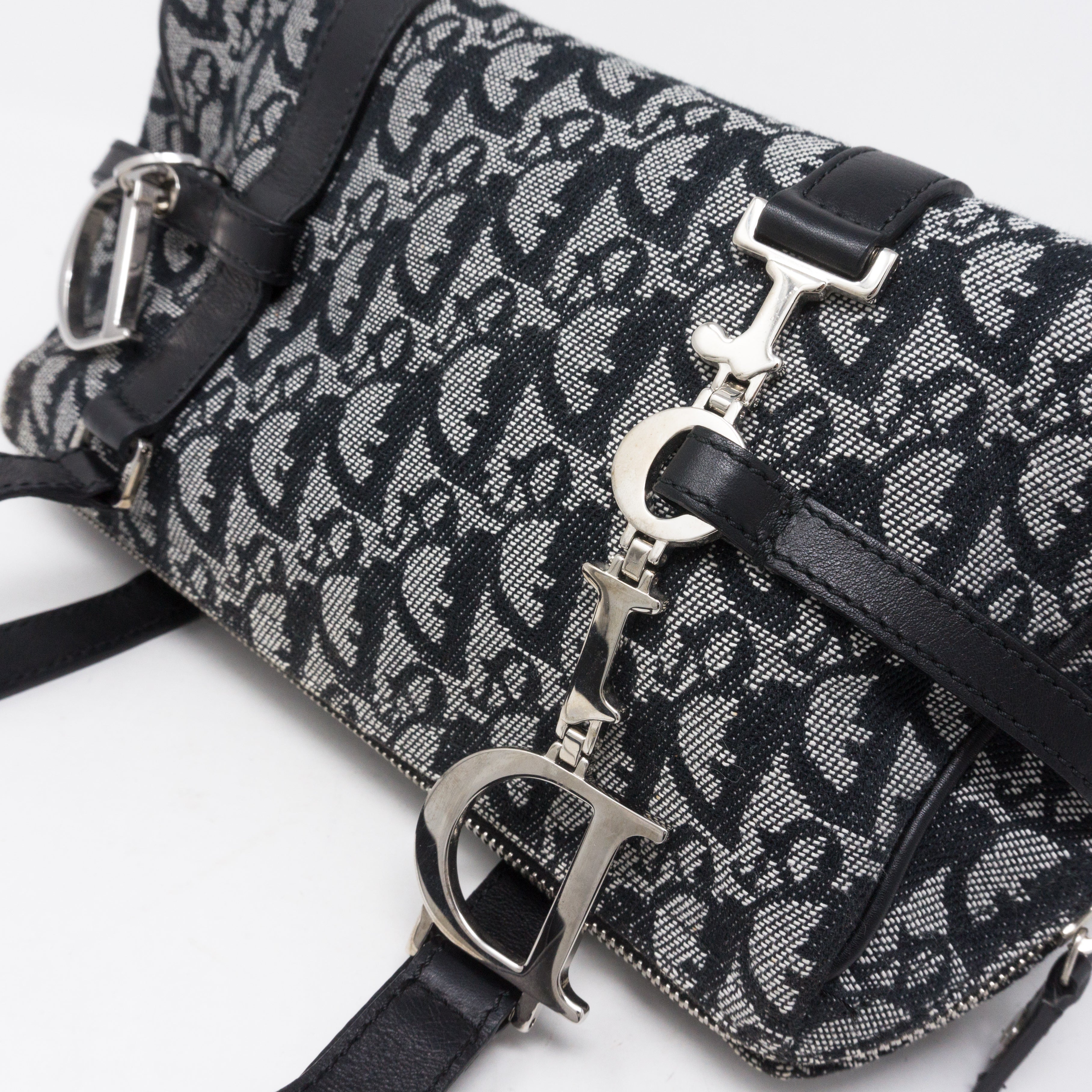 Boston Bag Dior Oblique Canvas