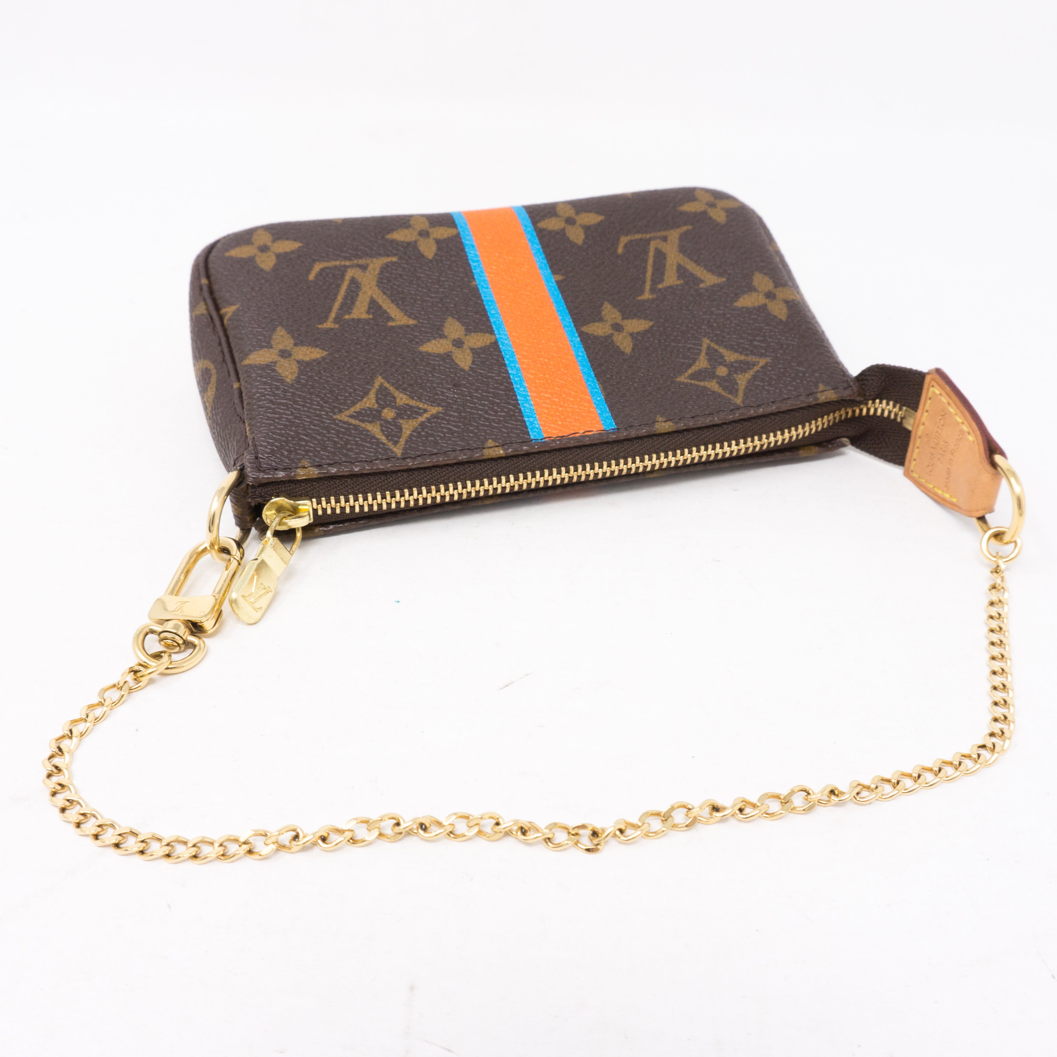 Mini pochette strap on sale