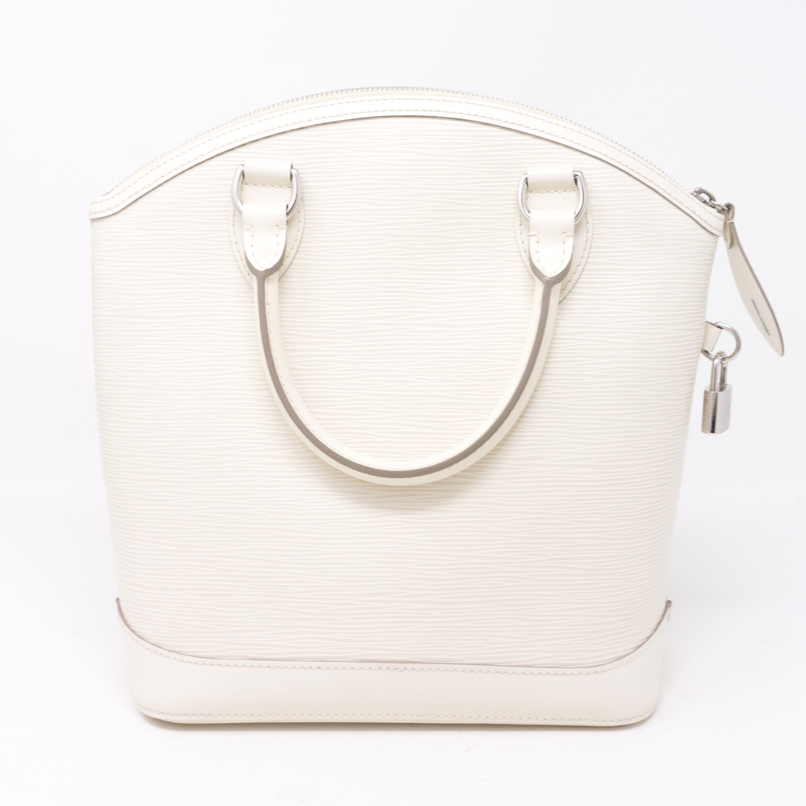 Lockit Epi Leather White