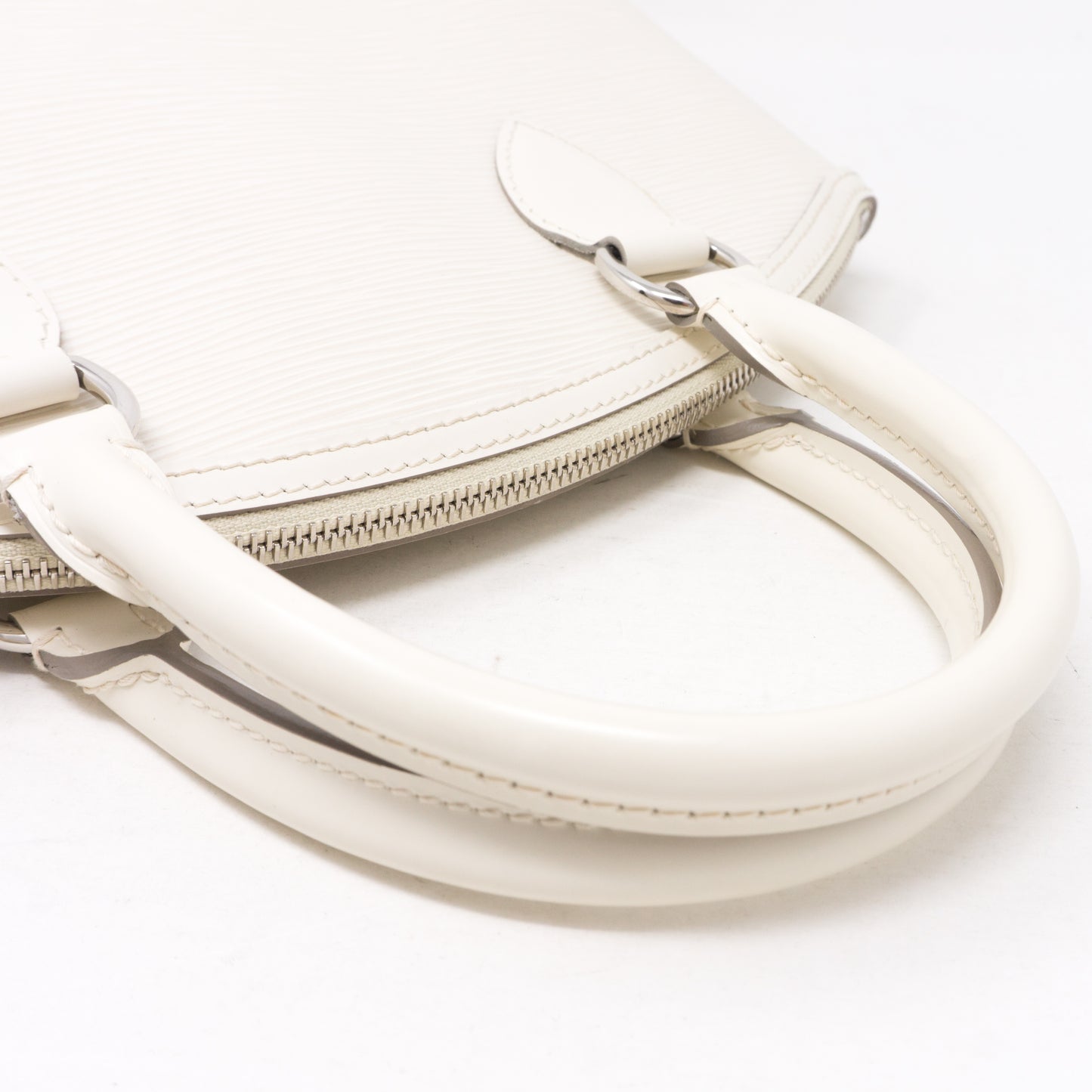 Lockit Epi Leather White