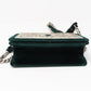 Cahier Small Lock Trunk Green Velvet