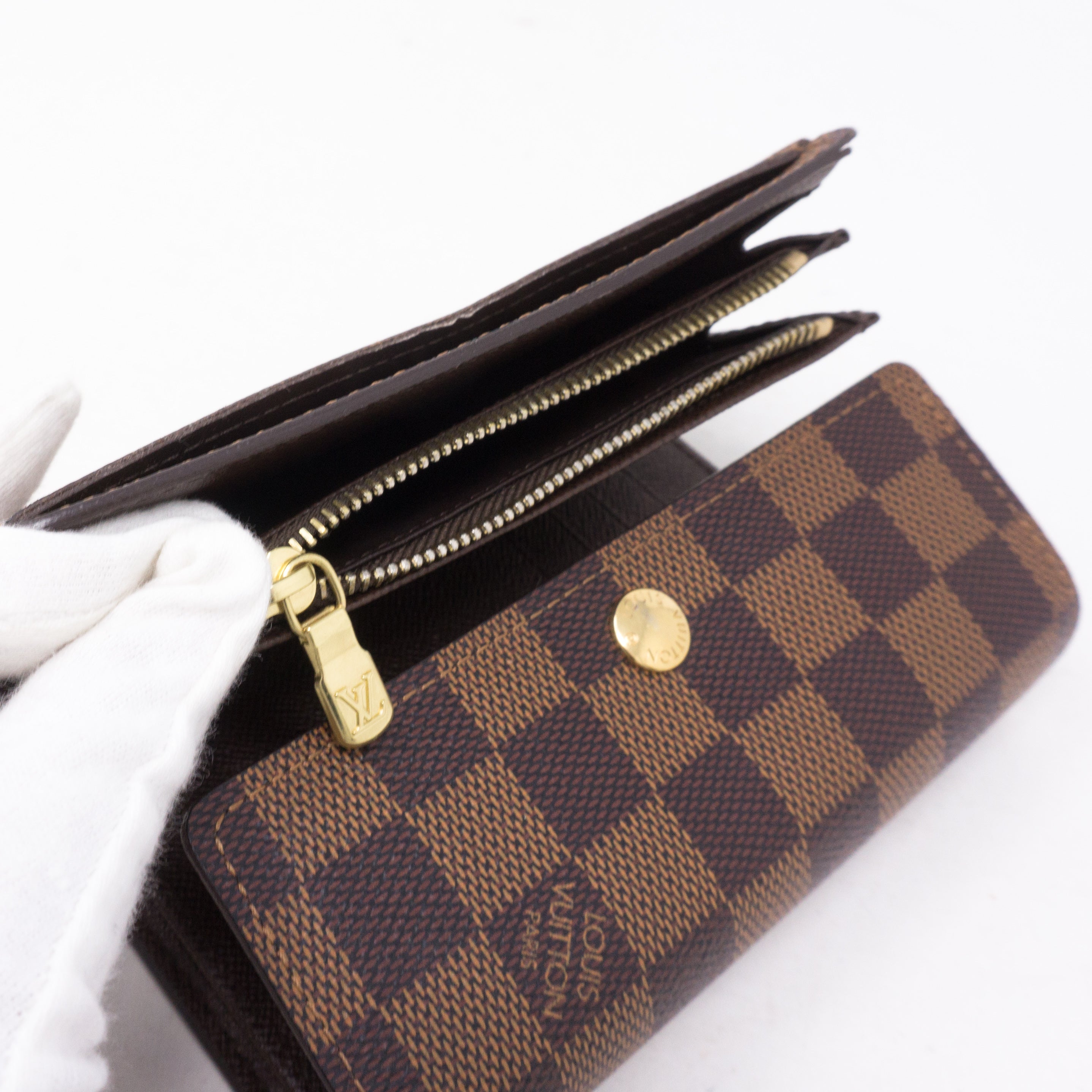 Alexandra Wallet Damier Ebene