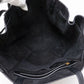 Cabas Phantom Tote Black Croc Embossed Leather