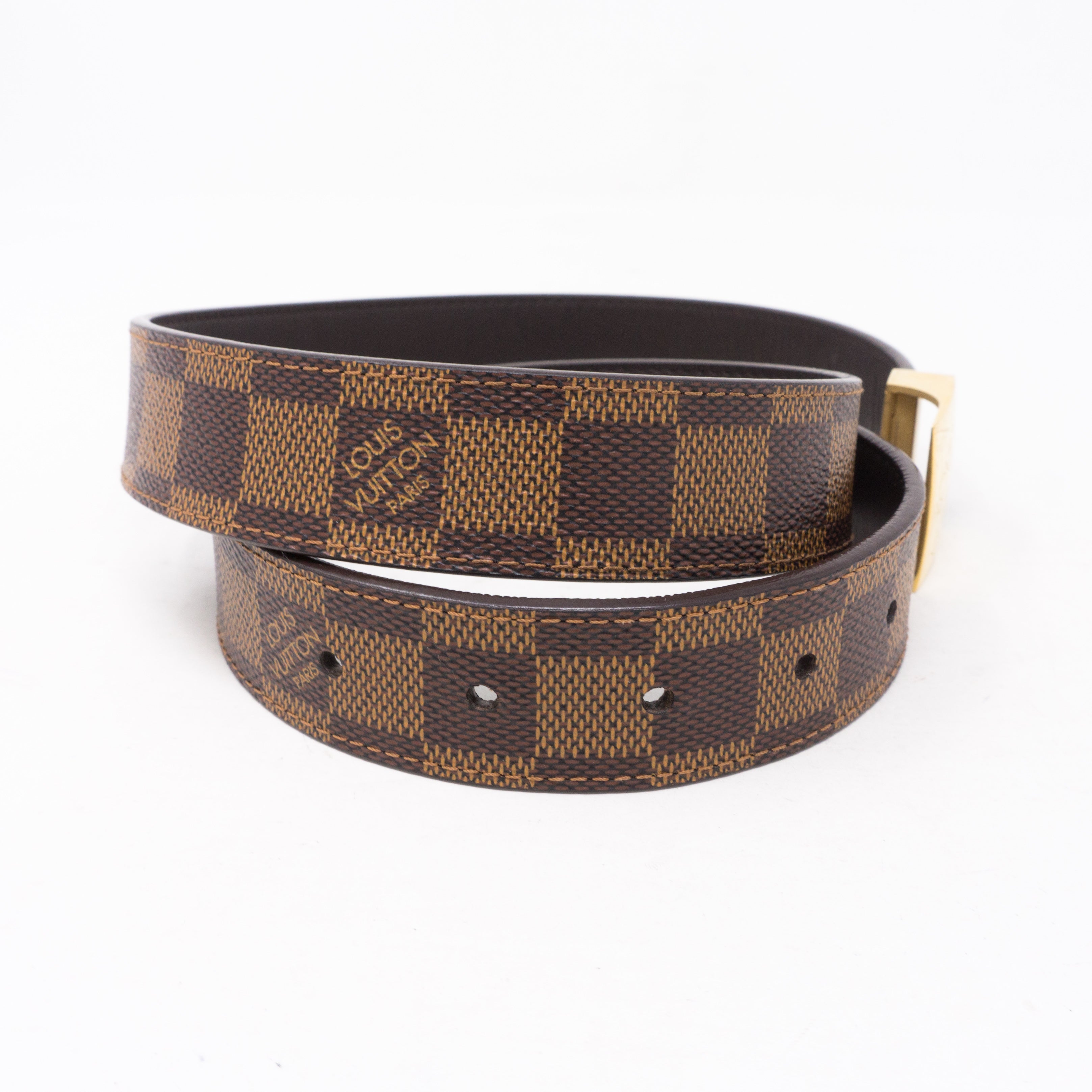 LV Paris Damier Ebene Belt 80 cm