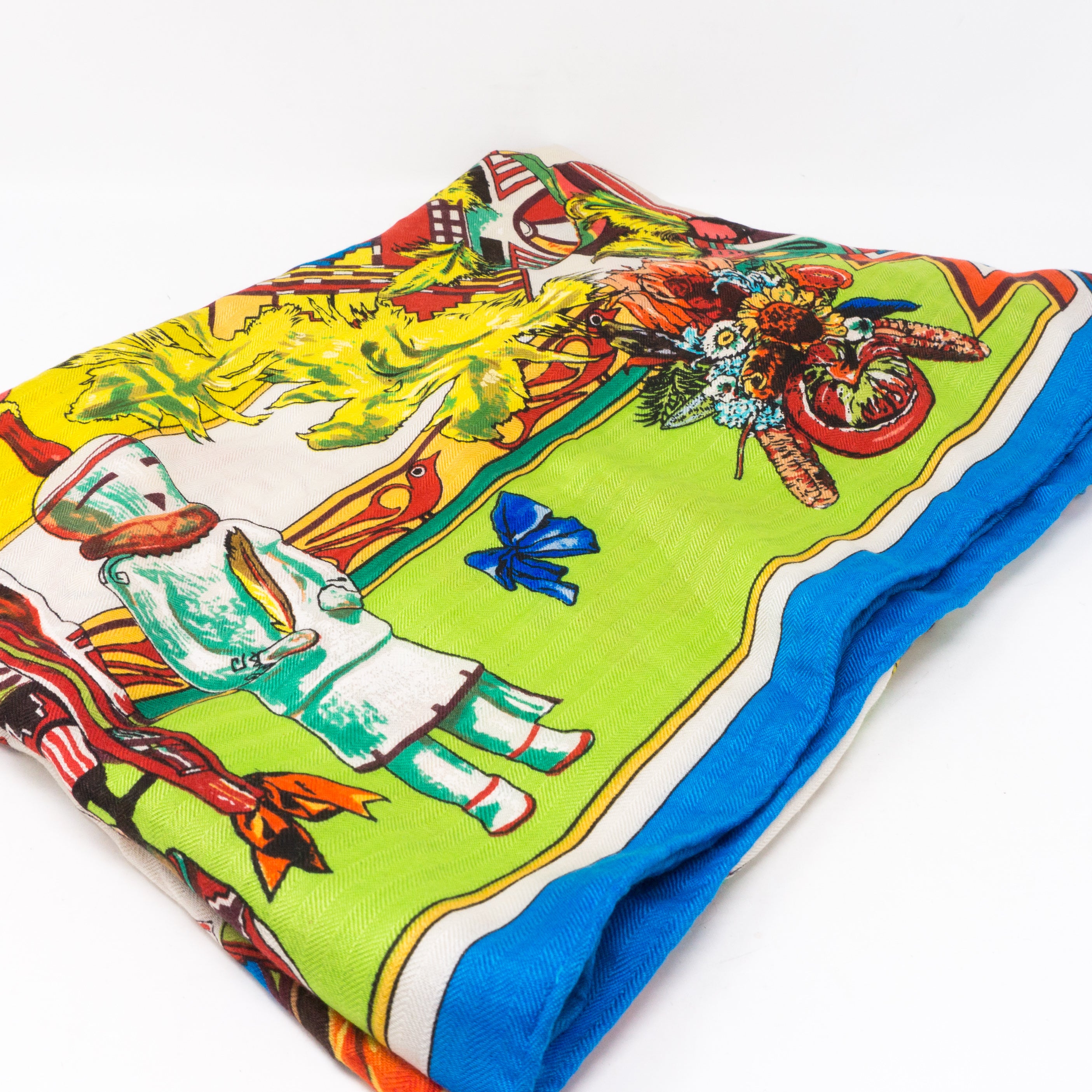 Kachinas Cashmere Silk Shawl 140 cm