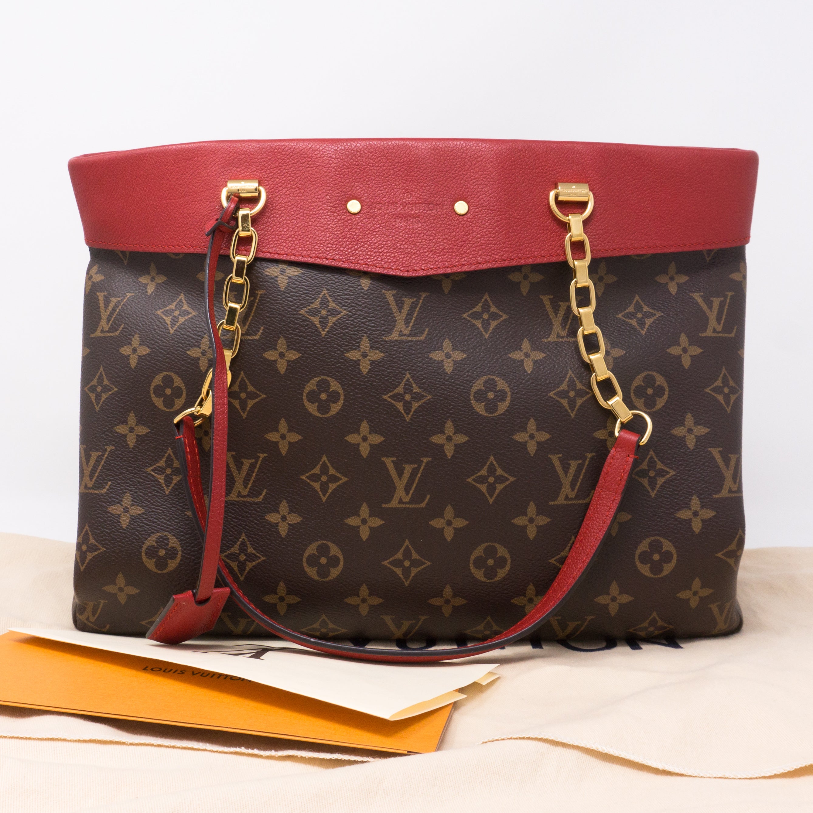 Pallas Shopper Monogram Red