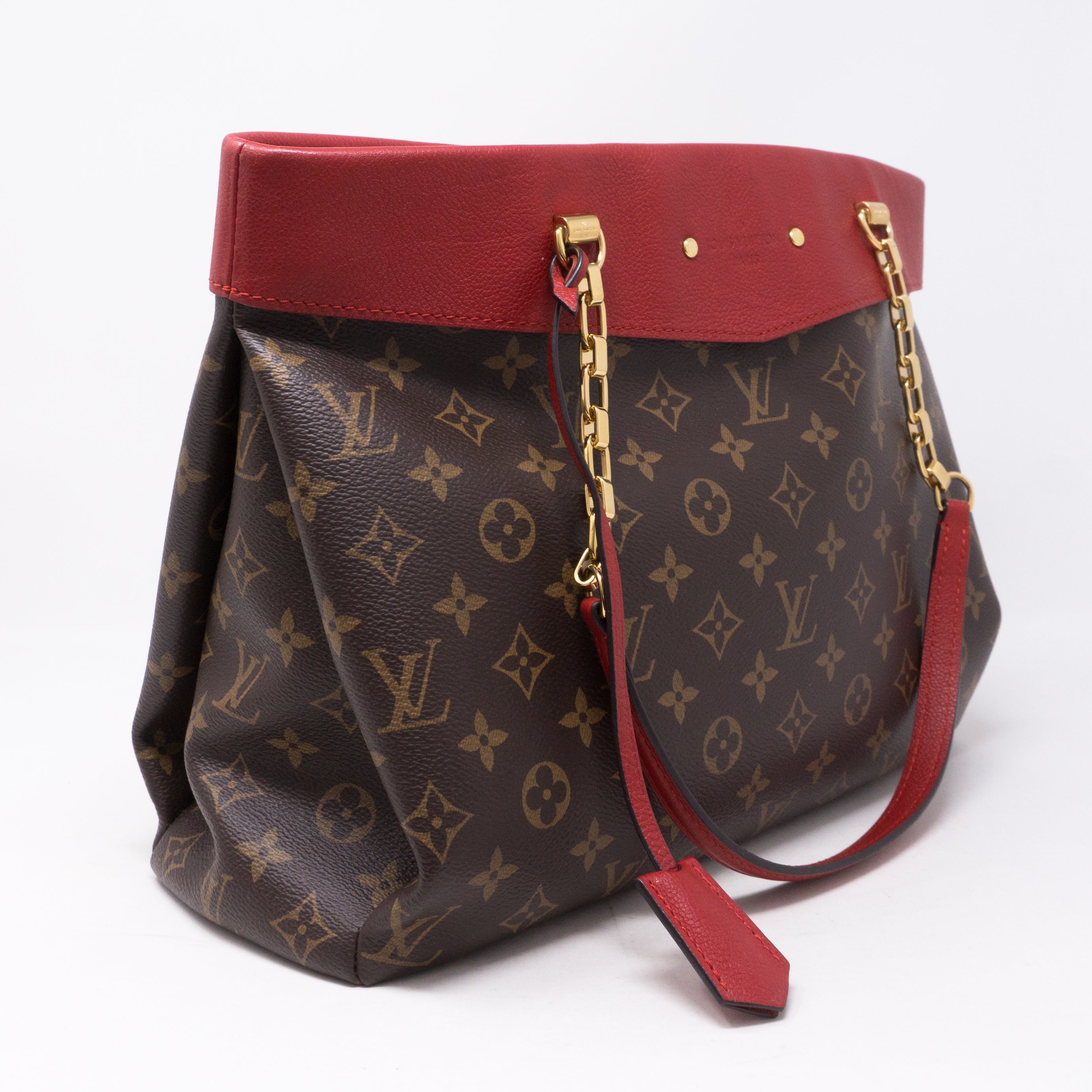 Pallas Shopper Monogram Red