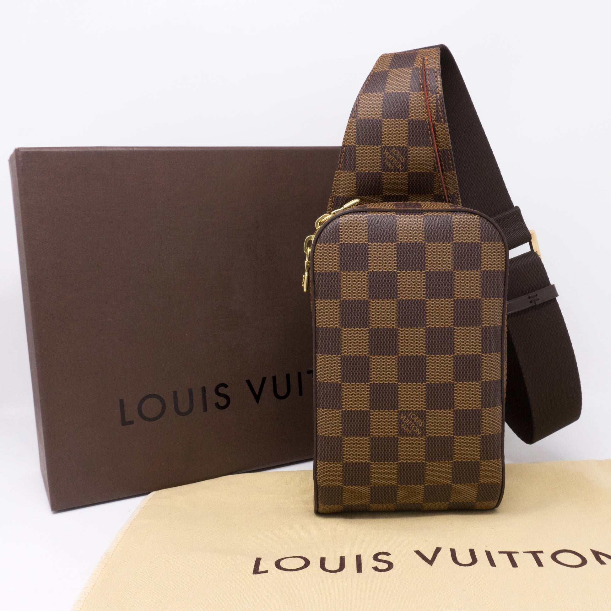 Louis Vuitton Damier Ebene Geronimos Crossbody Bag RRP £1950 – V