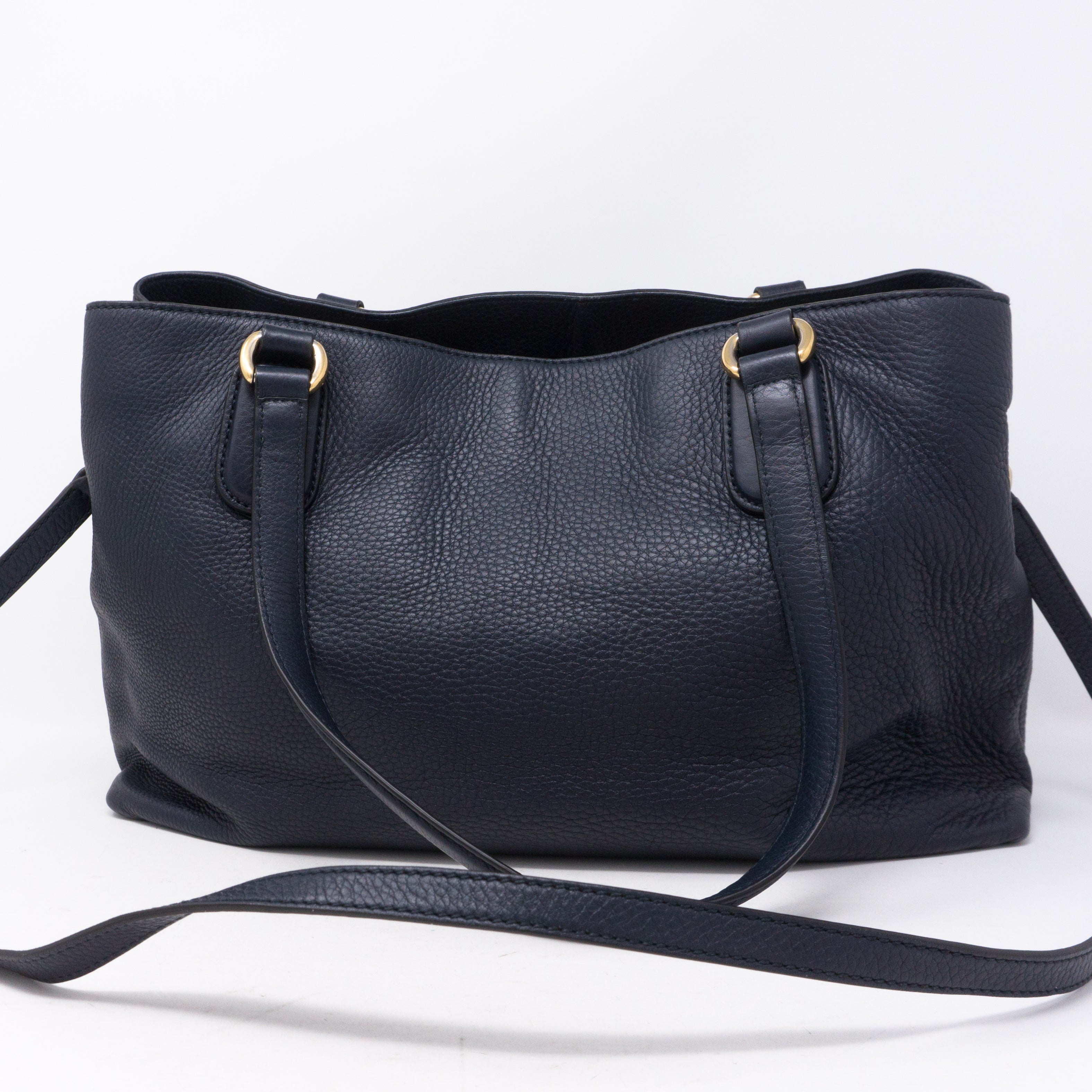 Soho Working Tote Medium Navy Blue