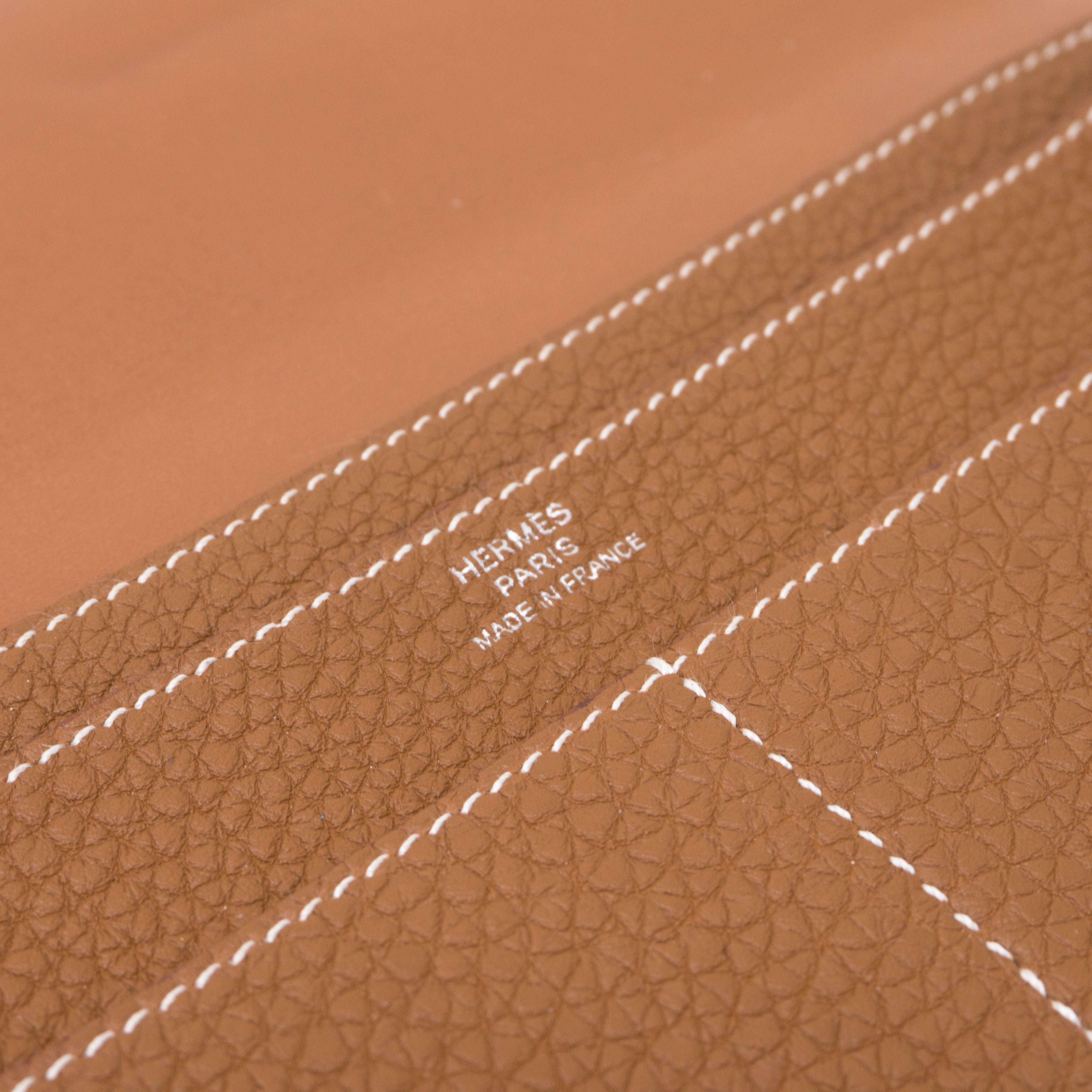 Dogon Duo Wallet Gold Leather