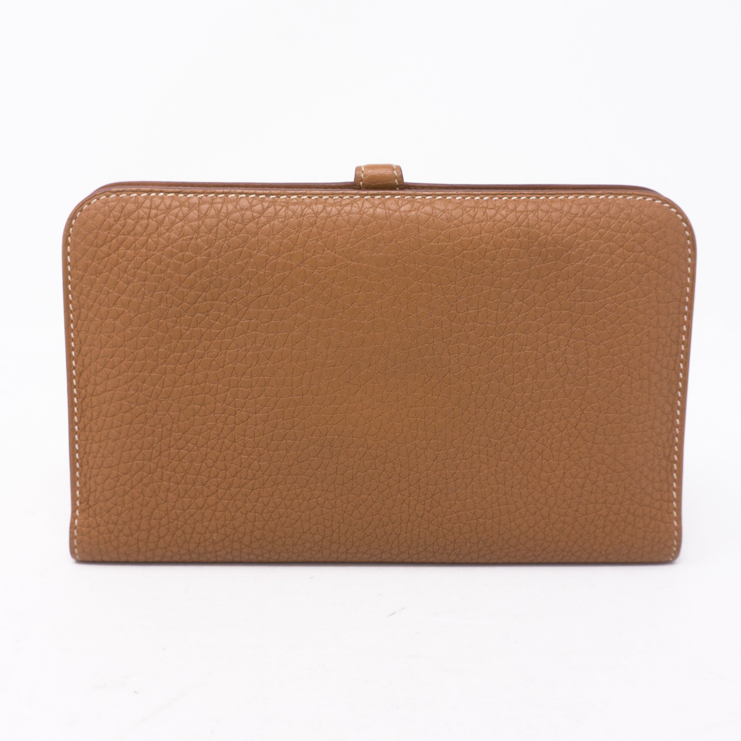 Dogon Duo Wallet Gold Leather