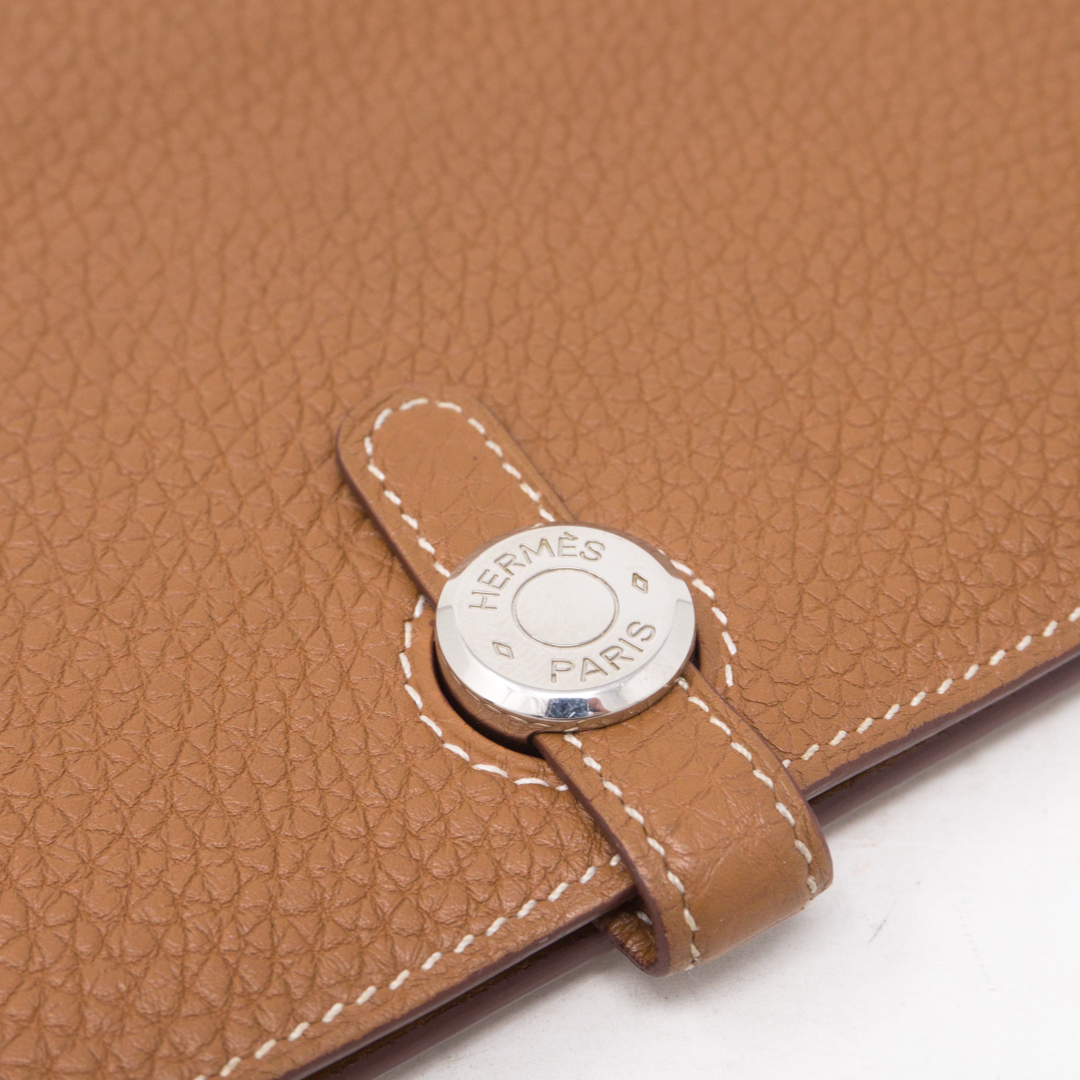 Dogon Duo Wallet Gold Leather