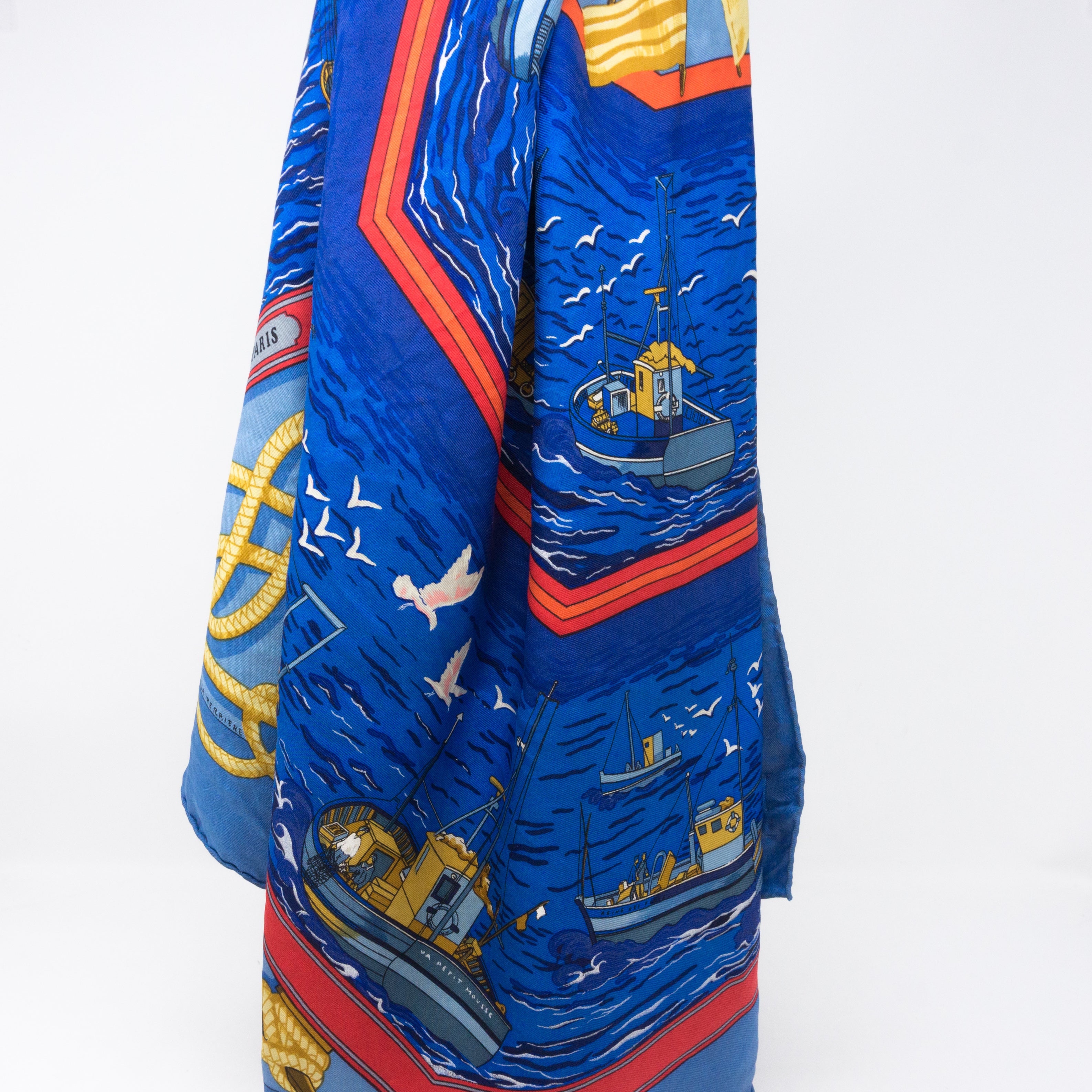 Silk Scarf 90 Retour de Peche